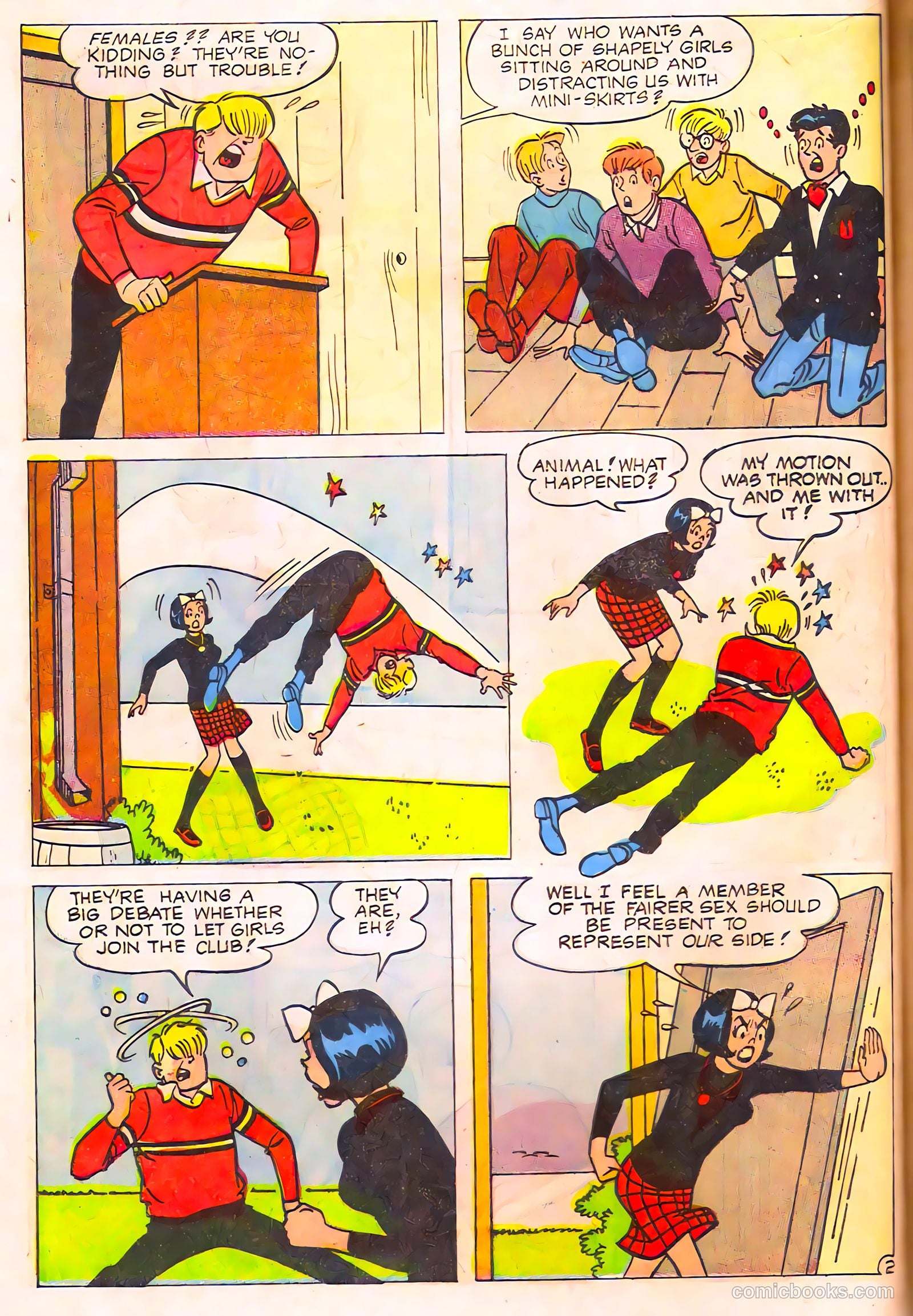 Tippy's Friends Go-Go and Animal #9 (1968) — page 28