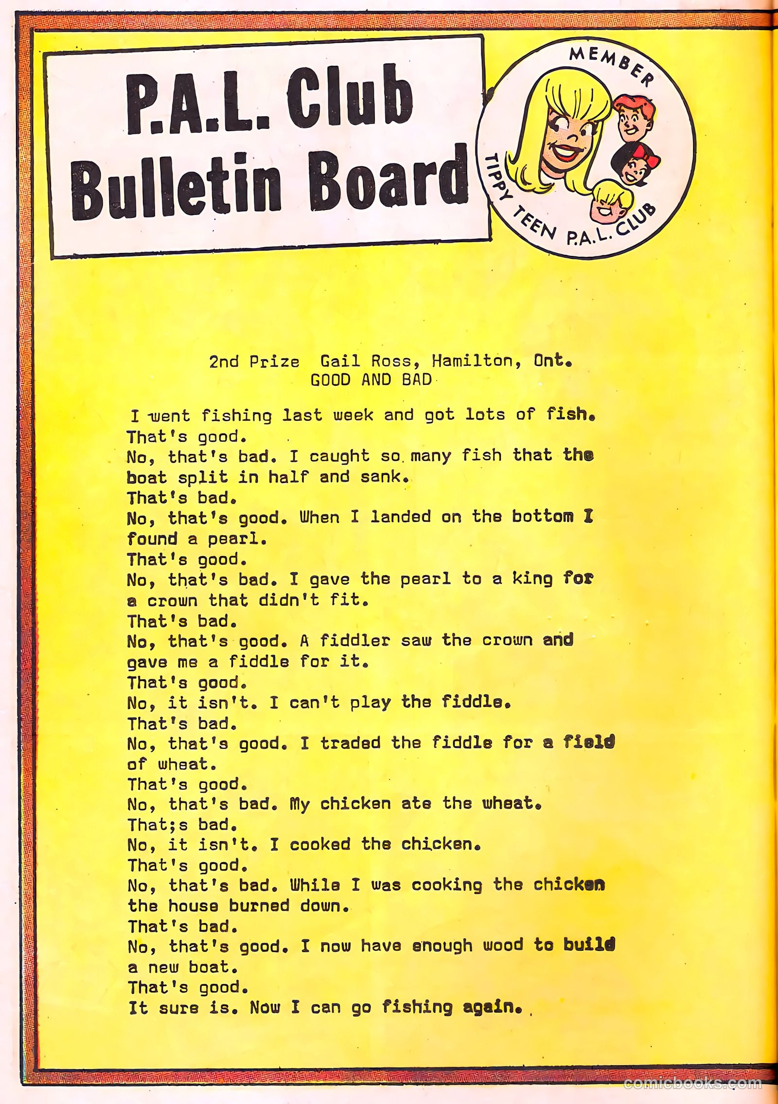 Tippy's Friends Go-Go and Animal #9 (1968) — page 38