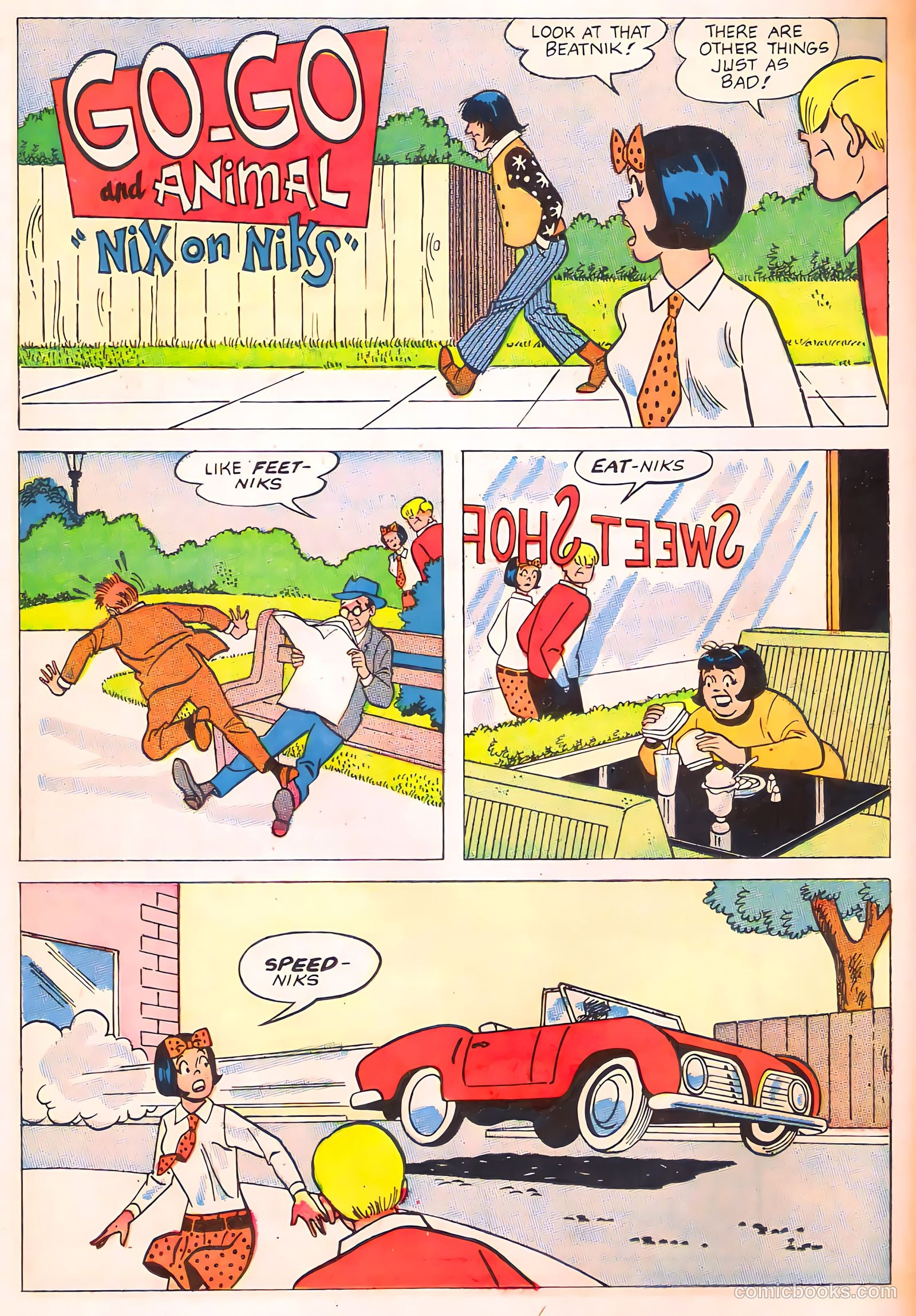 Tippy's Friends Go-Go and Animal #9 (1968) — page 40