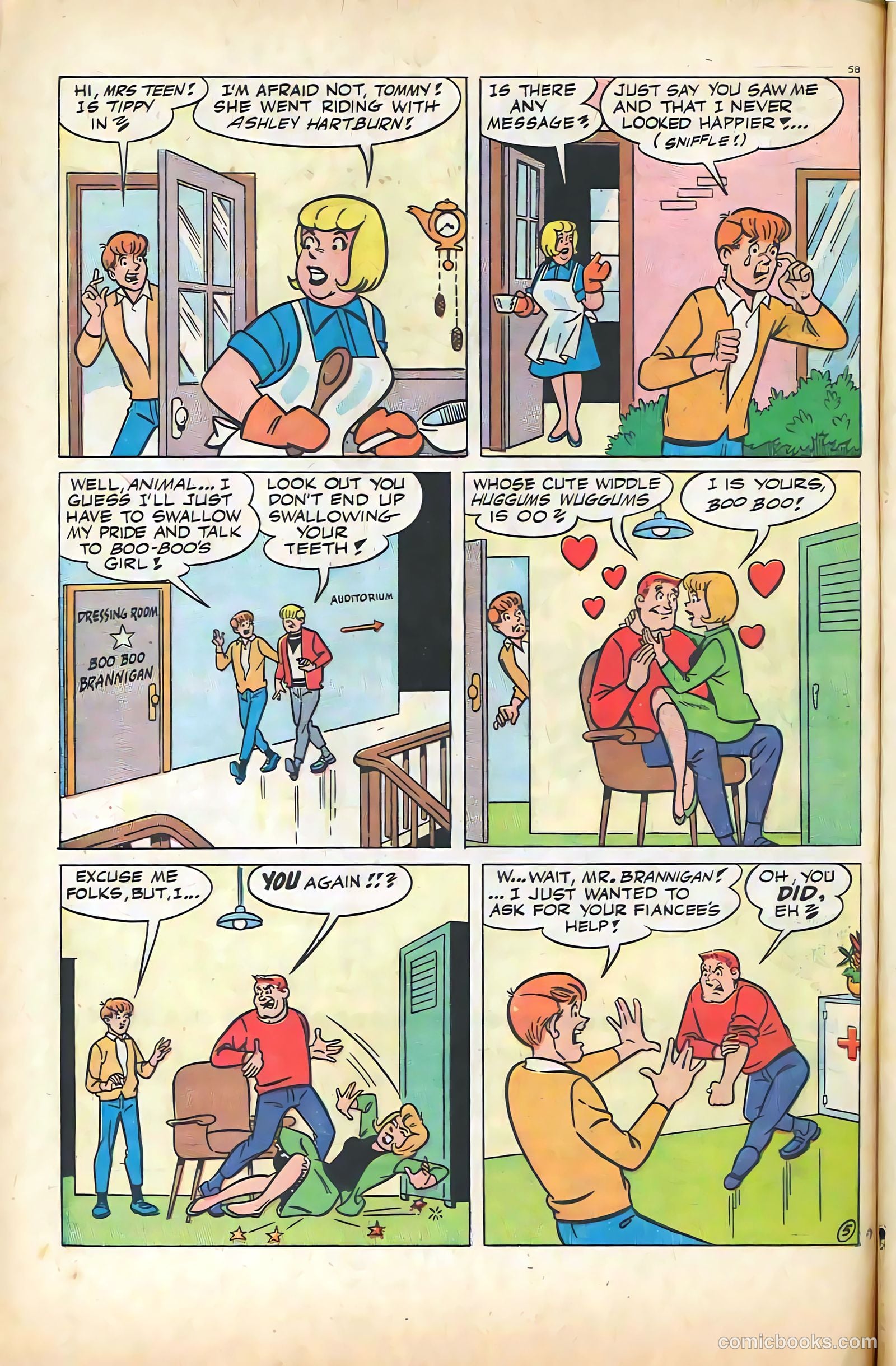 Tippy Teen #14 (1967) — page 60 of 68