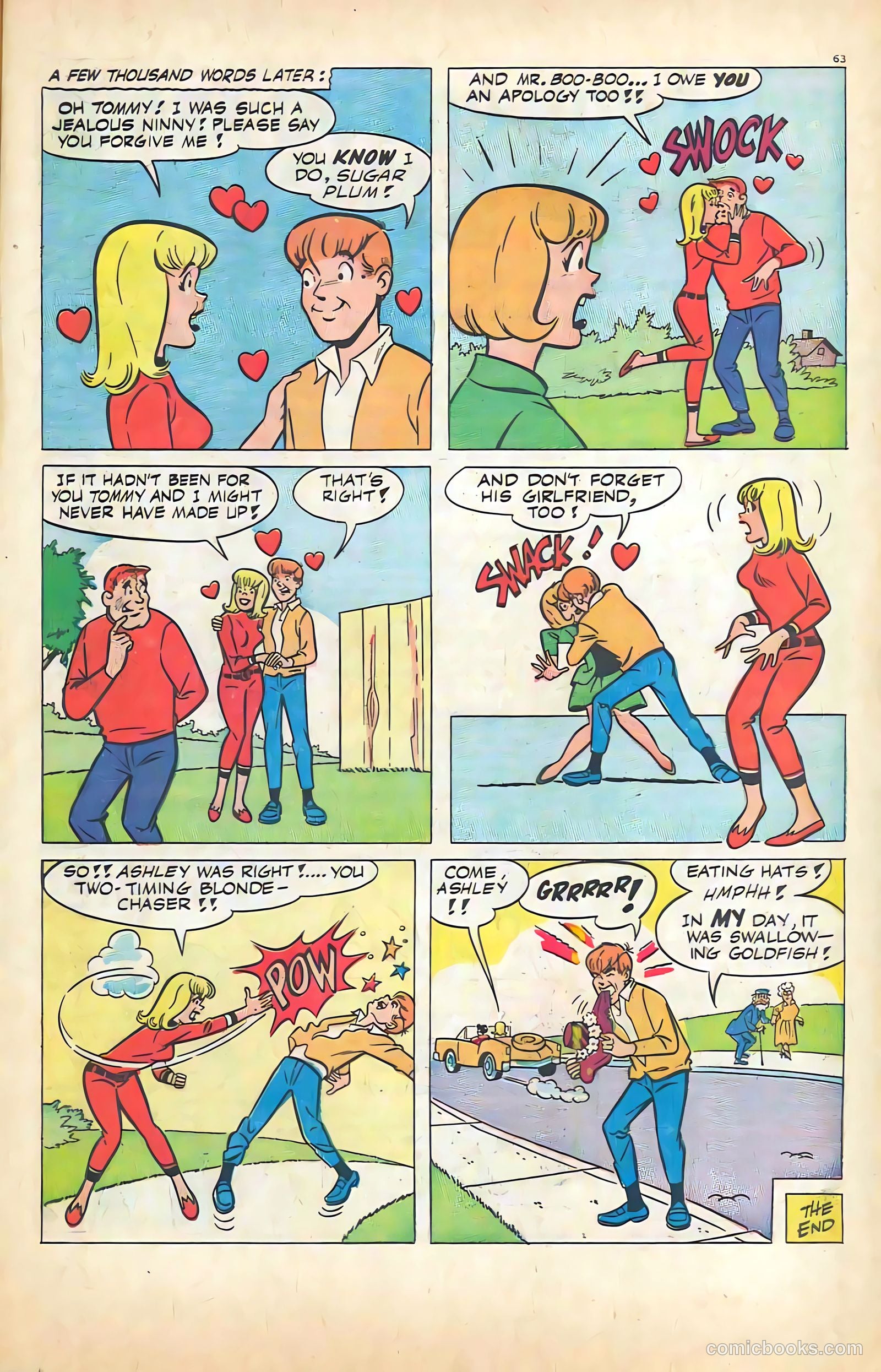 Tippy Teen #14 (1967) — page 65 of 68