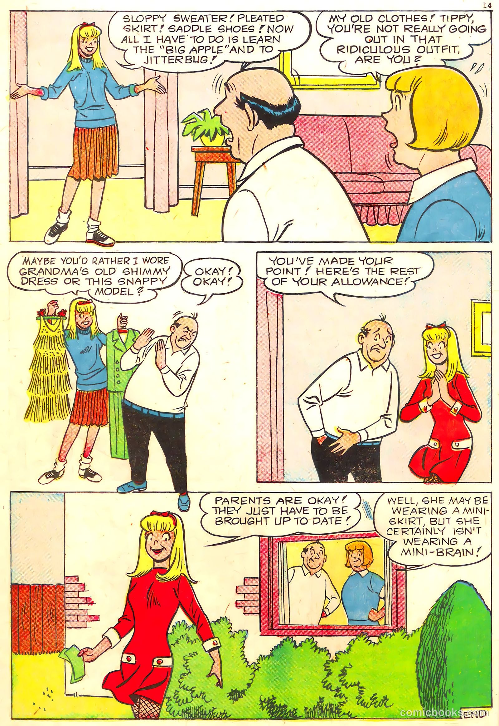 Tippy Teen #15 (1967) — page 16