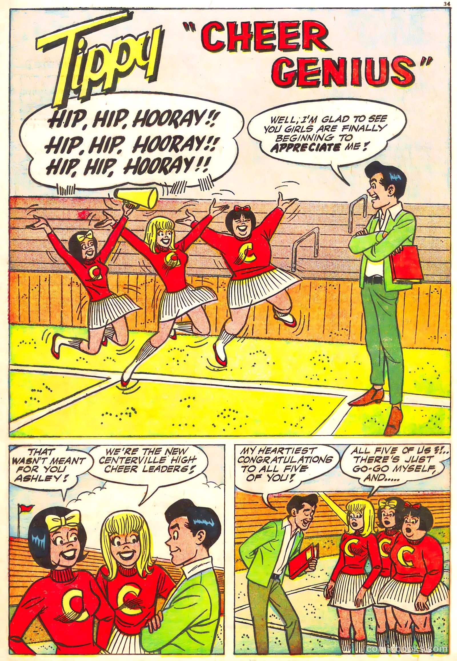 Tippy Teen #15 (1967) — page 36