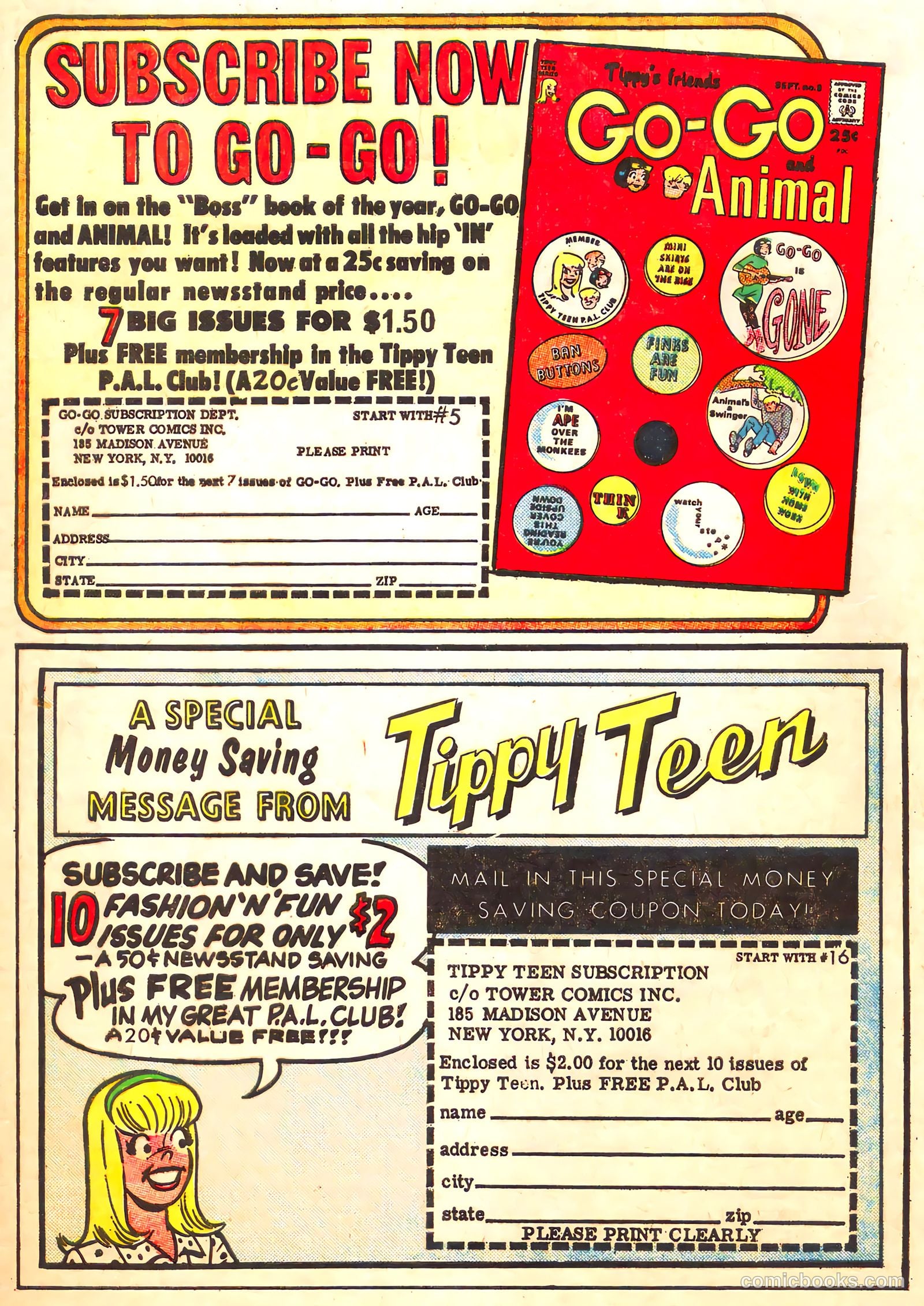 Tippy Teen #15 (1967) — page 53