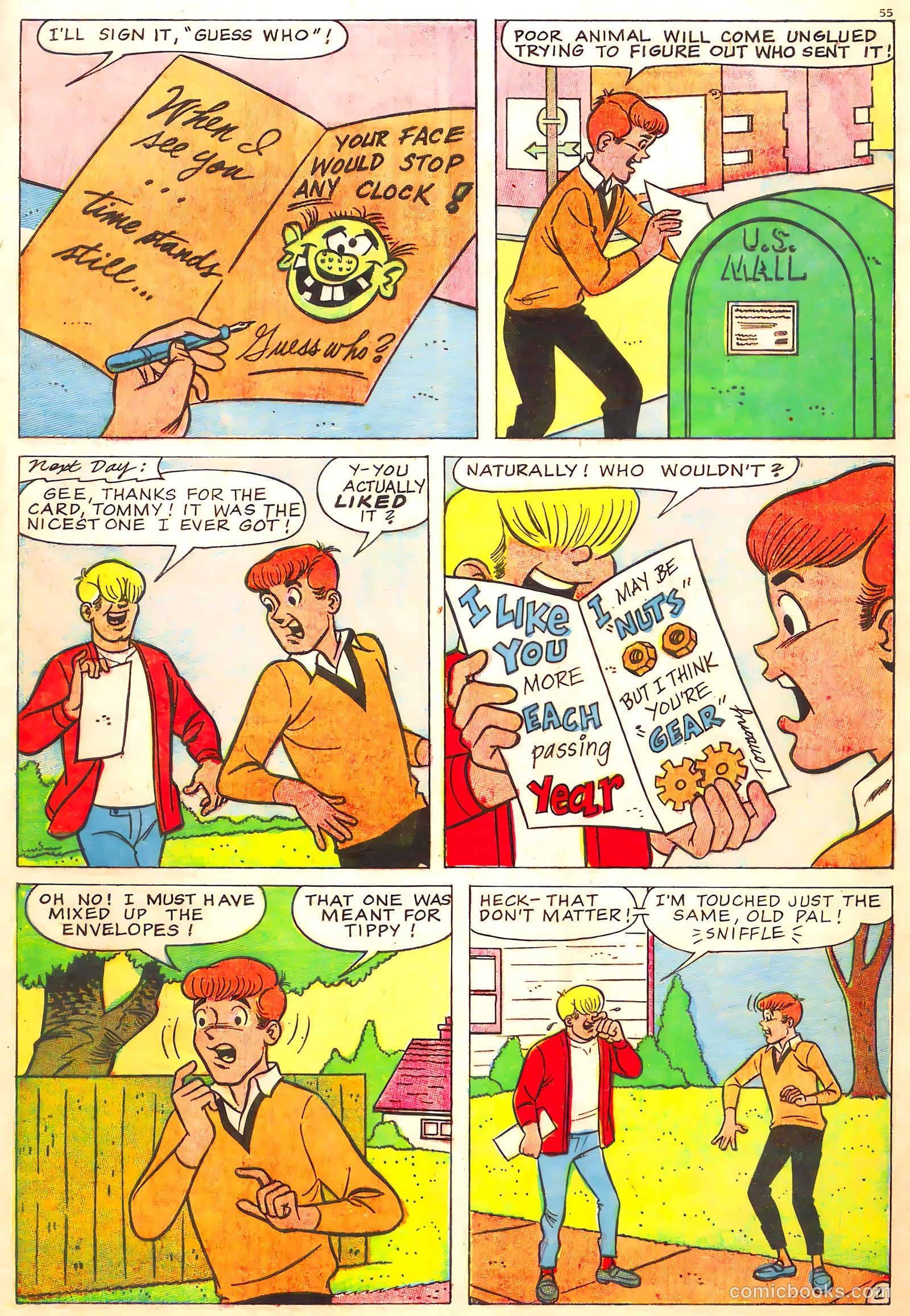 Tippy Teen #15 (1967) — page 56