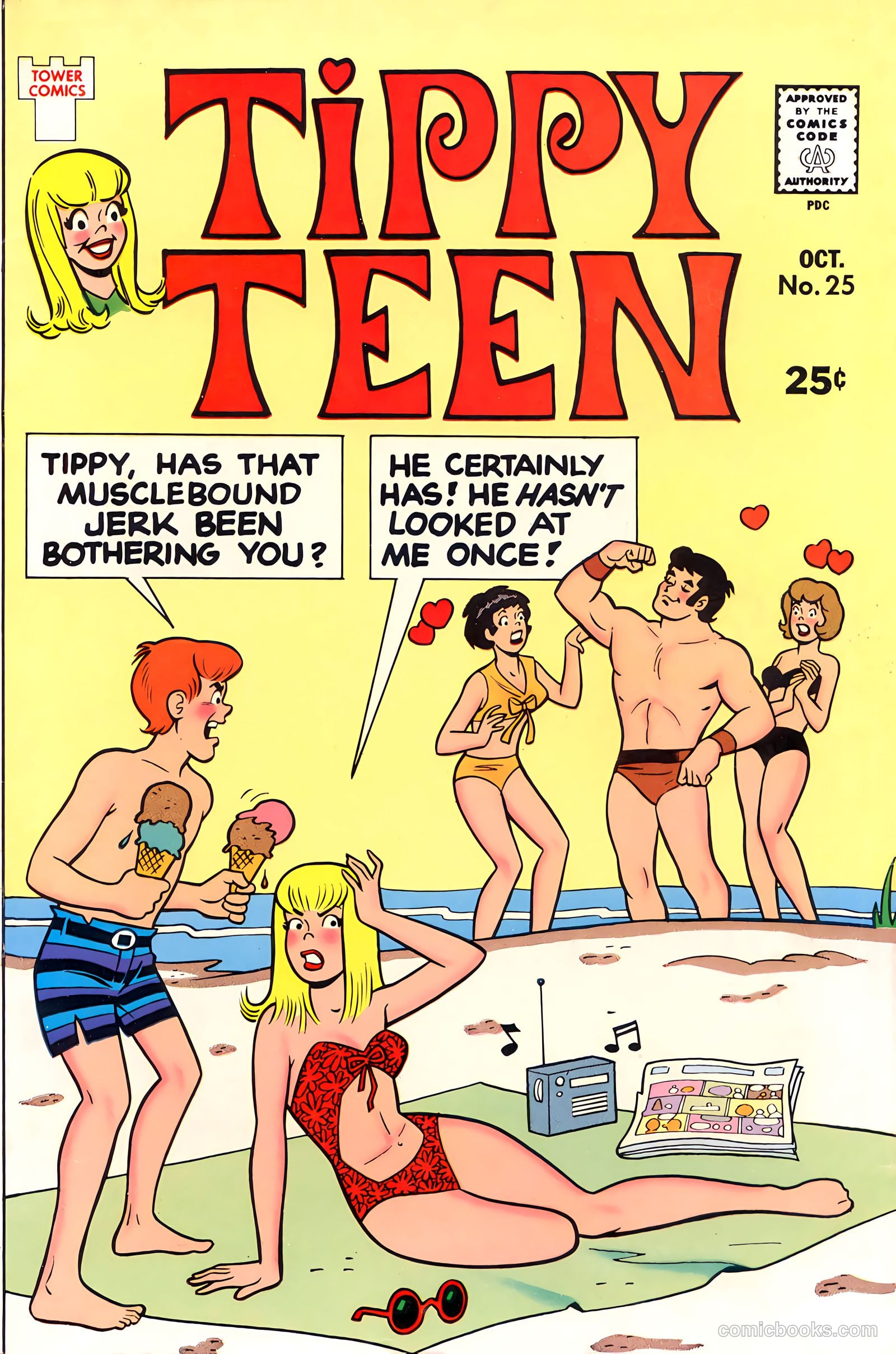 Tippy Teen #25 cover