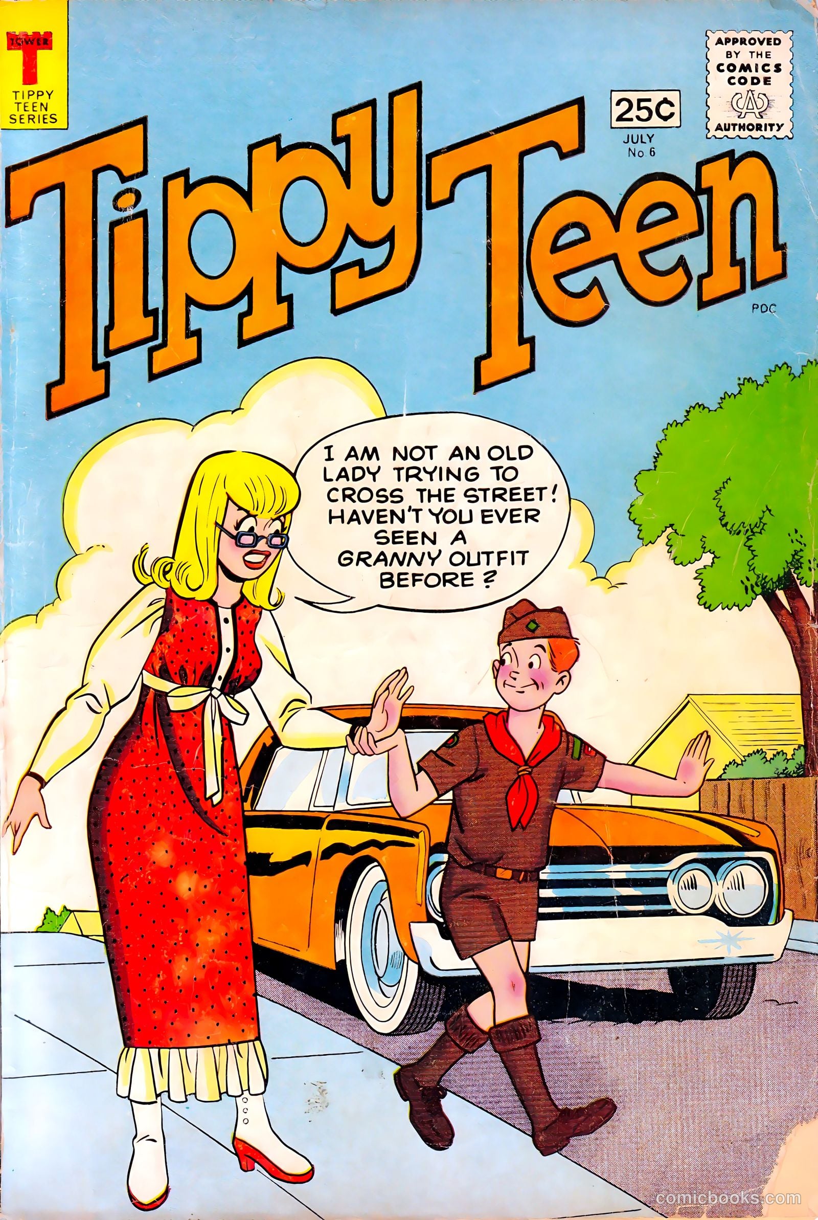 Tippy Teen #6 cover