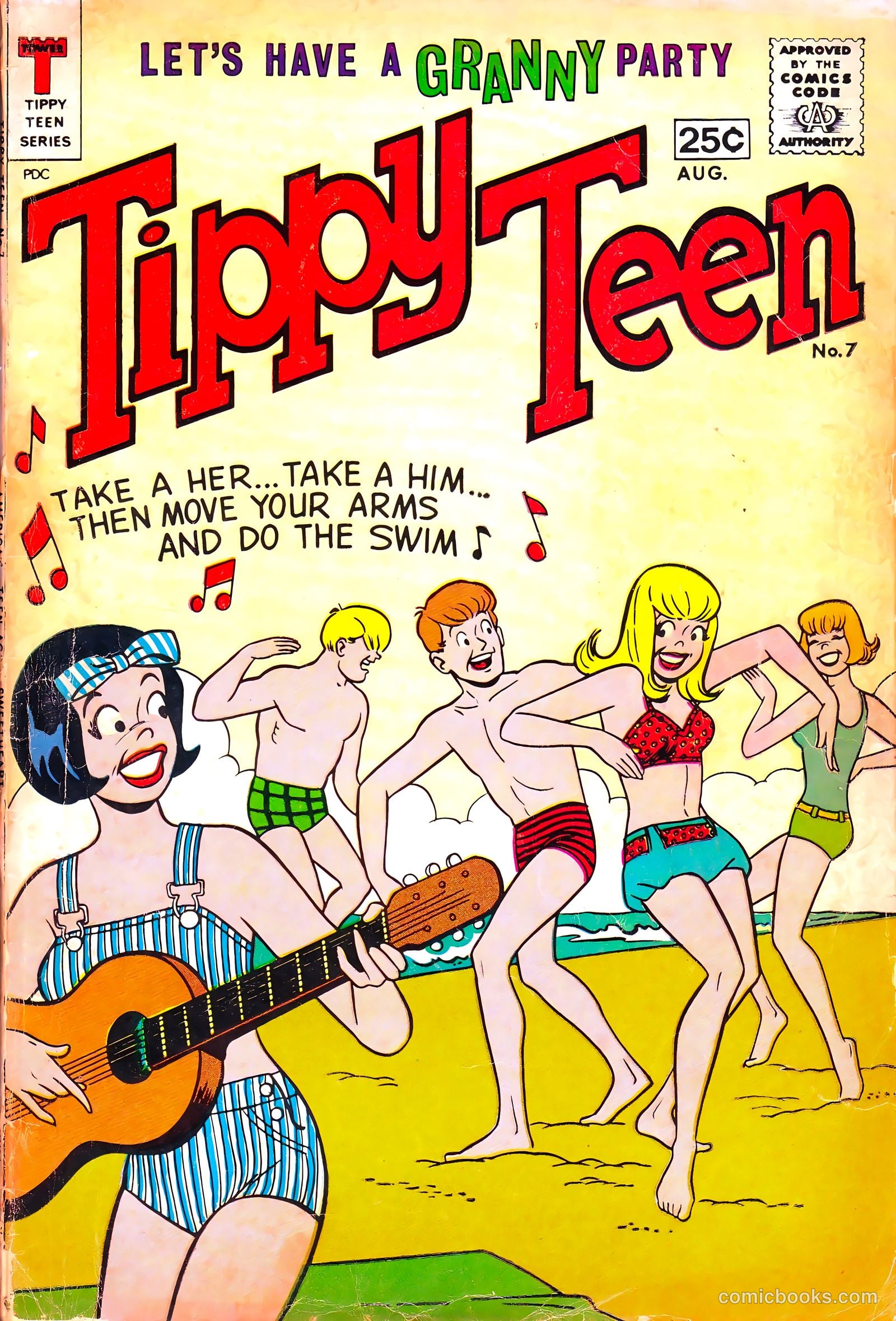 Tippy Teen #7 (1966) — page 1 of 68