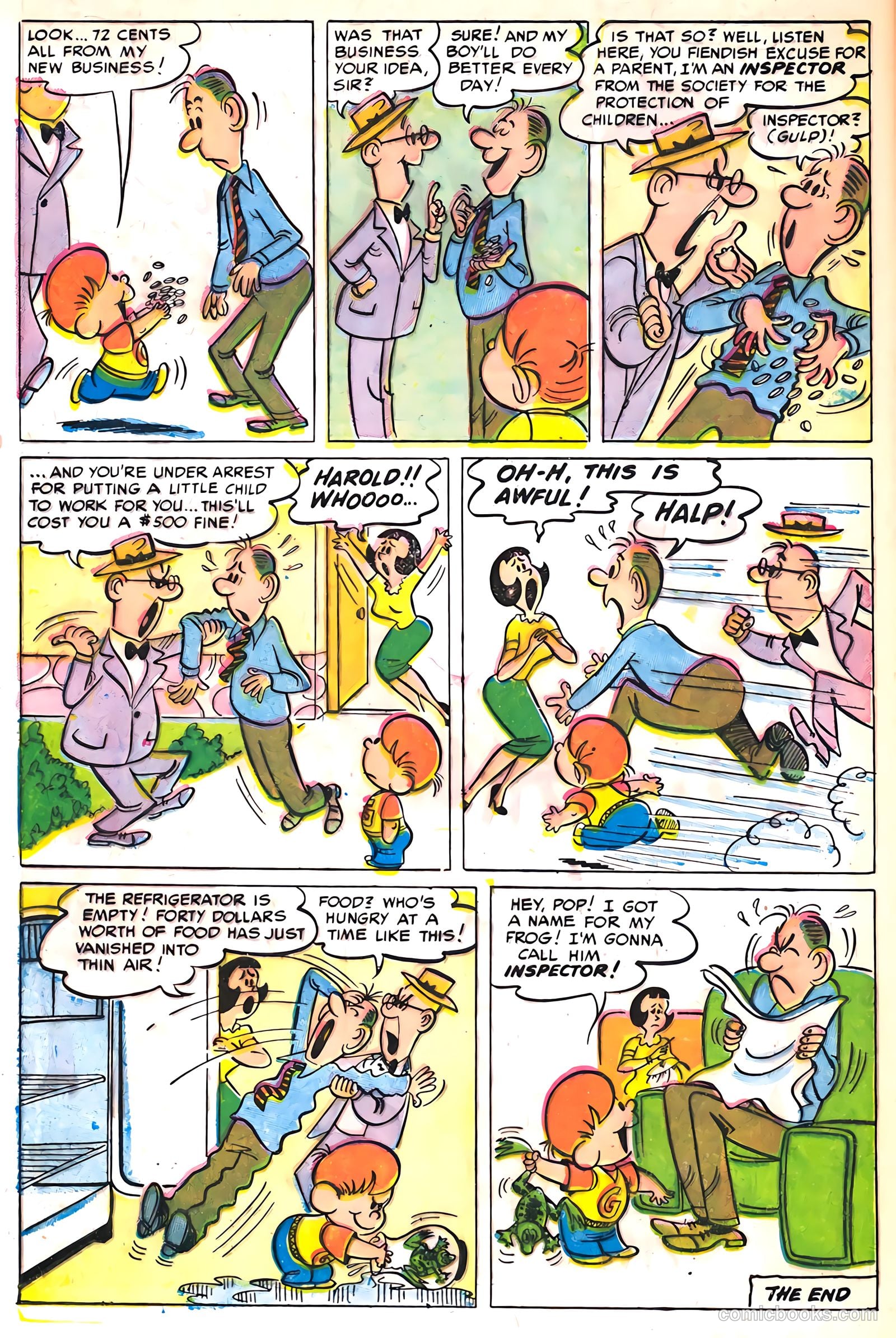 Tippy Terry #1 (1958) — page 32 of 36