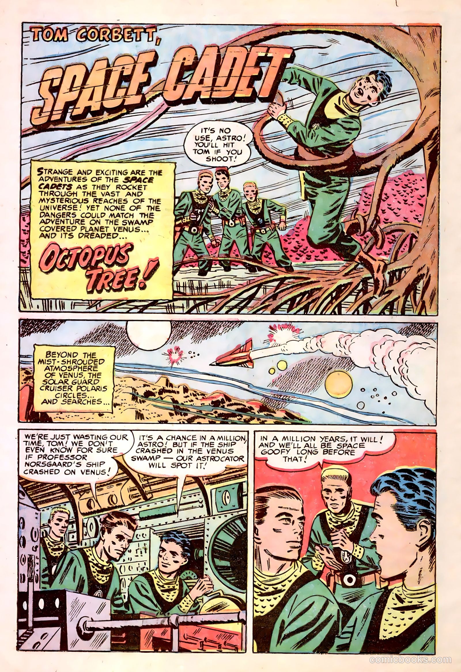 Tom Corbett, Space Cadet #1 (1955) — page 12 of 36