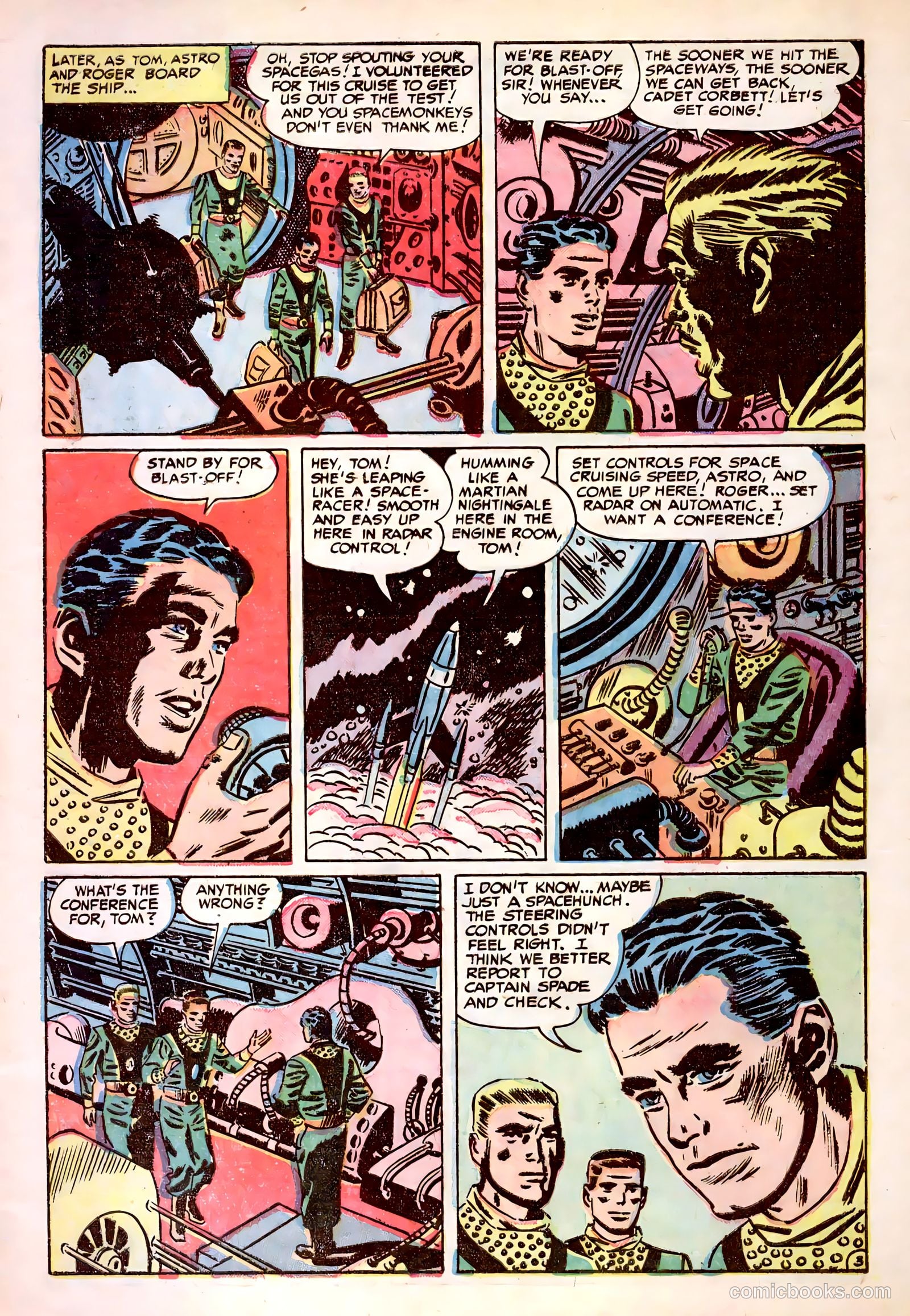 Tom Corbett Space Cadet #1 (1953) — page 5 of 35
