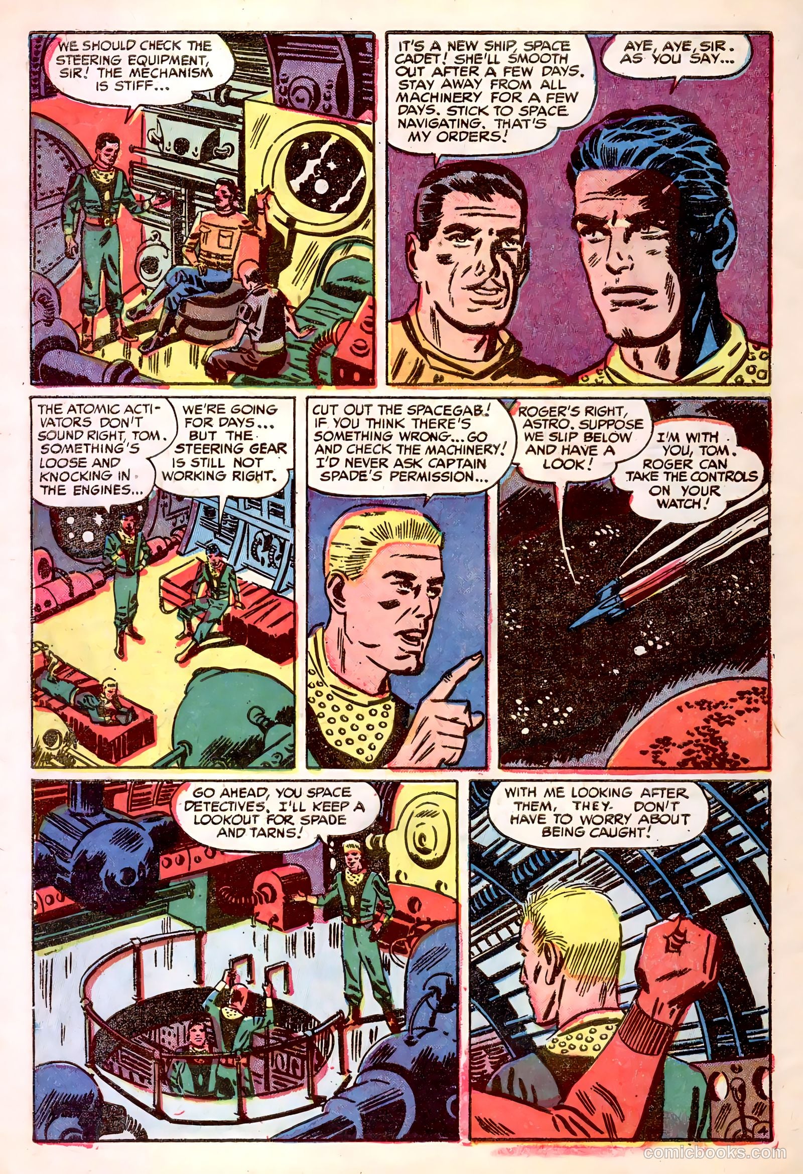 Tom Corbett Space Cadet #1 (1953) — page 6 of 35