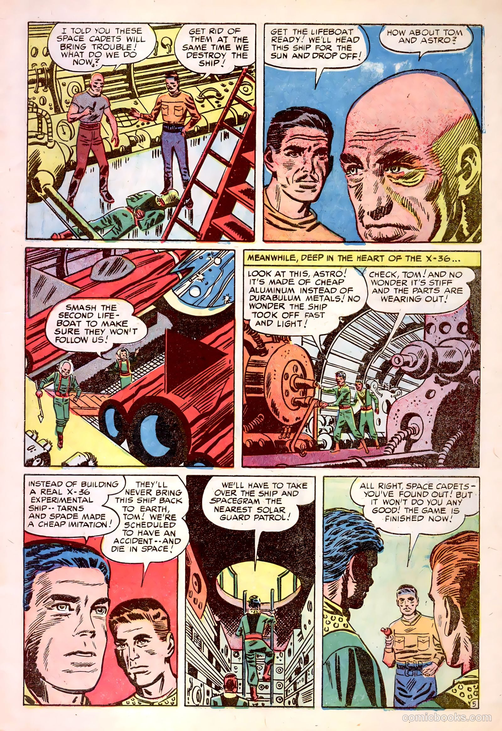 Tom Corbett Space Cadet #1 (1953) — page 7 of 35