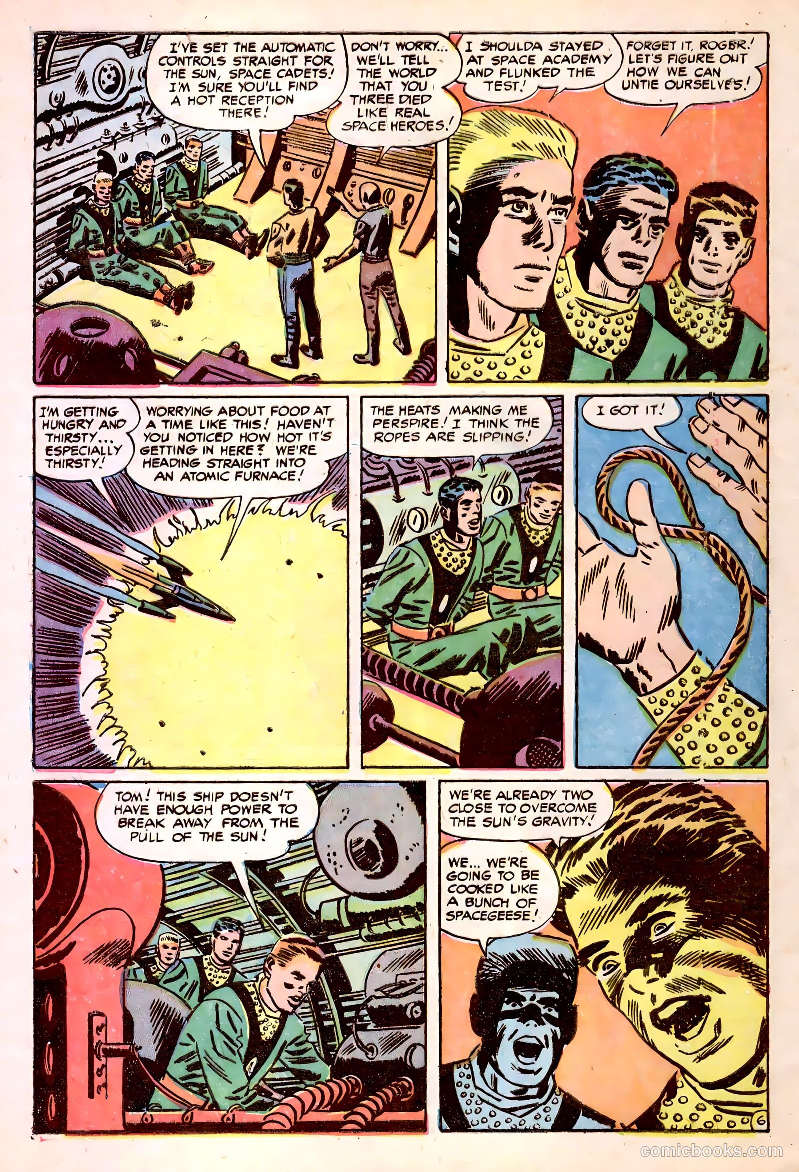 Tom Corbett Space Cadet #1 (1953) — page 8 of 35