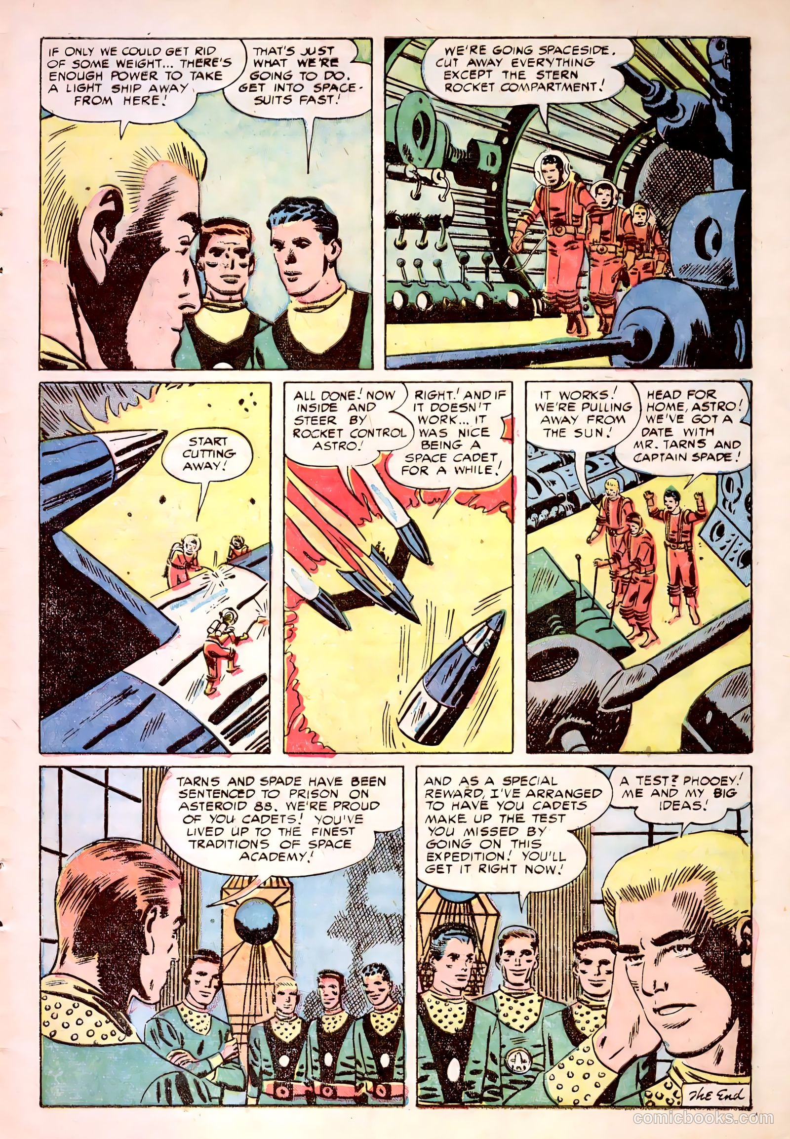 Tom Corbett Space Cadet #1 (1953) — page 9 of 35