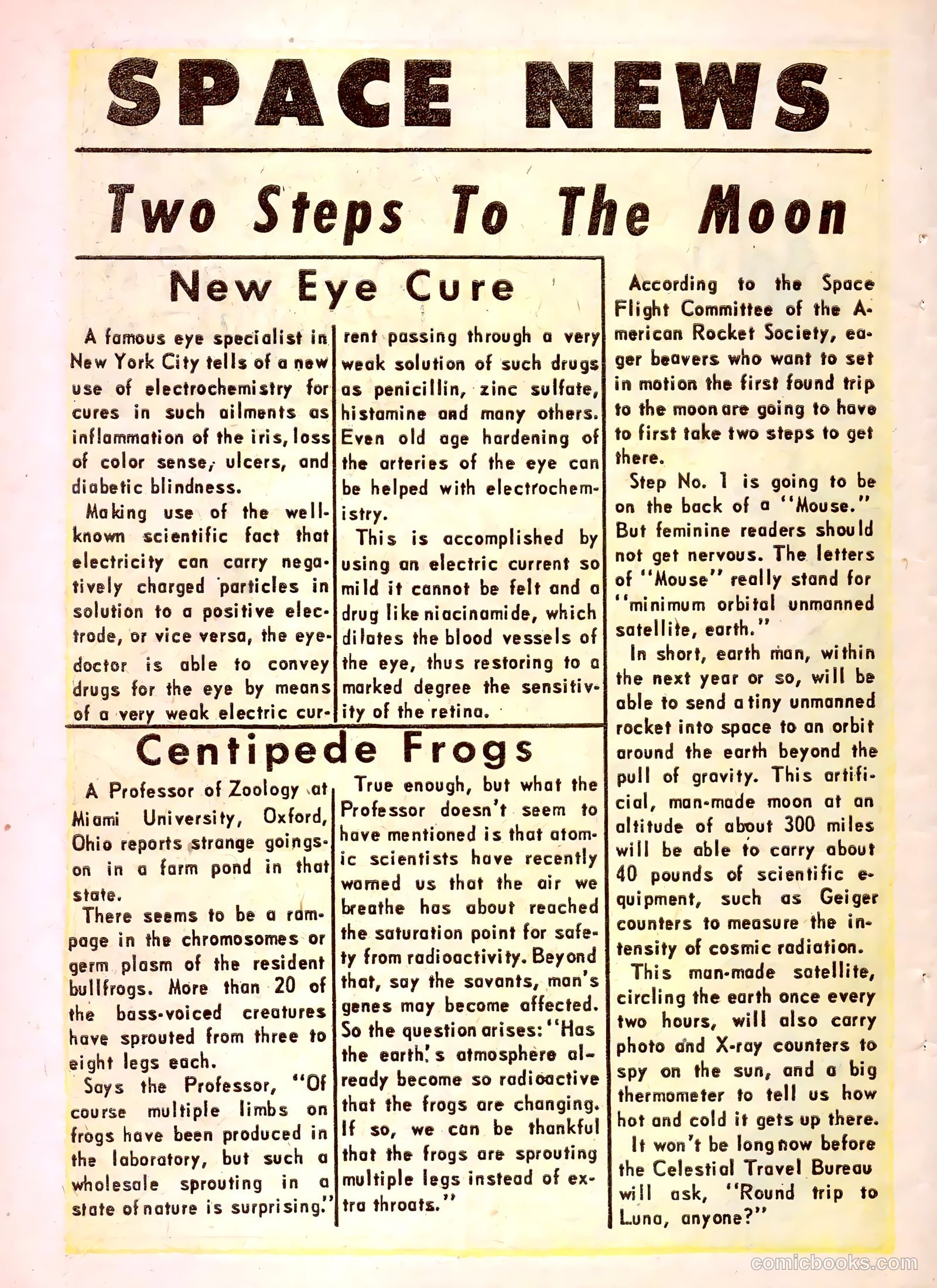 Tom Corbett Space Cadet #1 (1953) — page 10 of 35