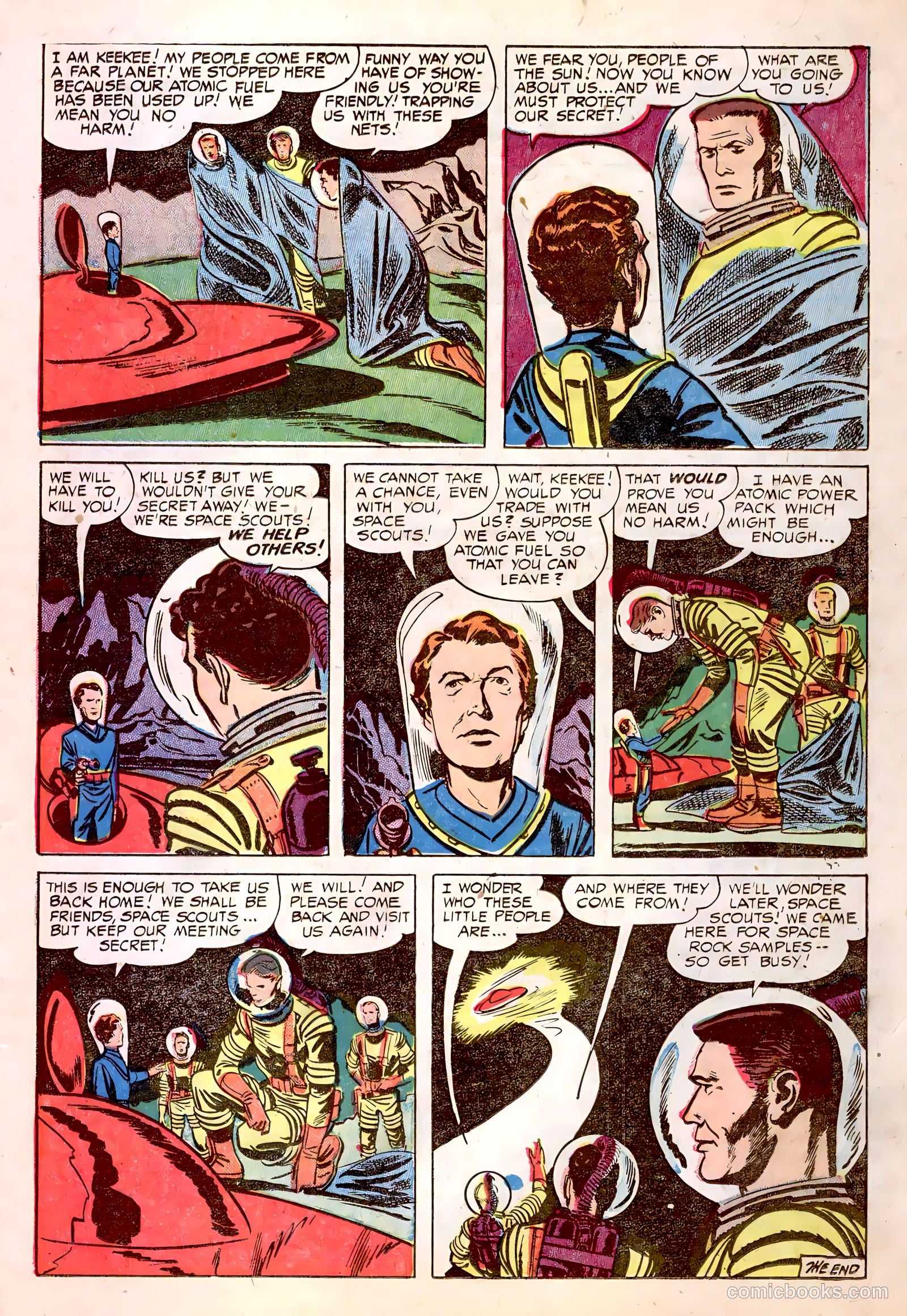 Tom Corbett Space Cadet #1 (1953) — page 23 of 35