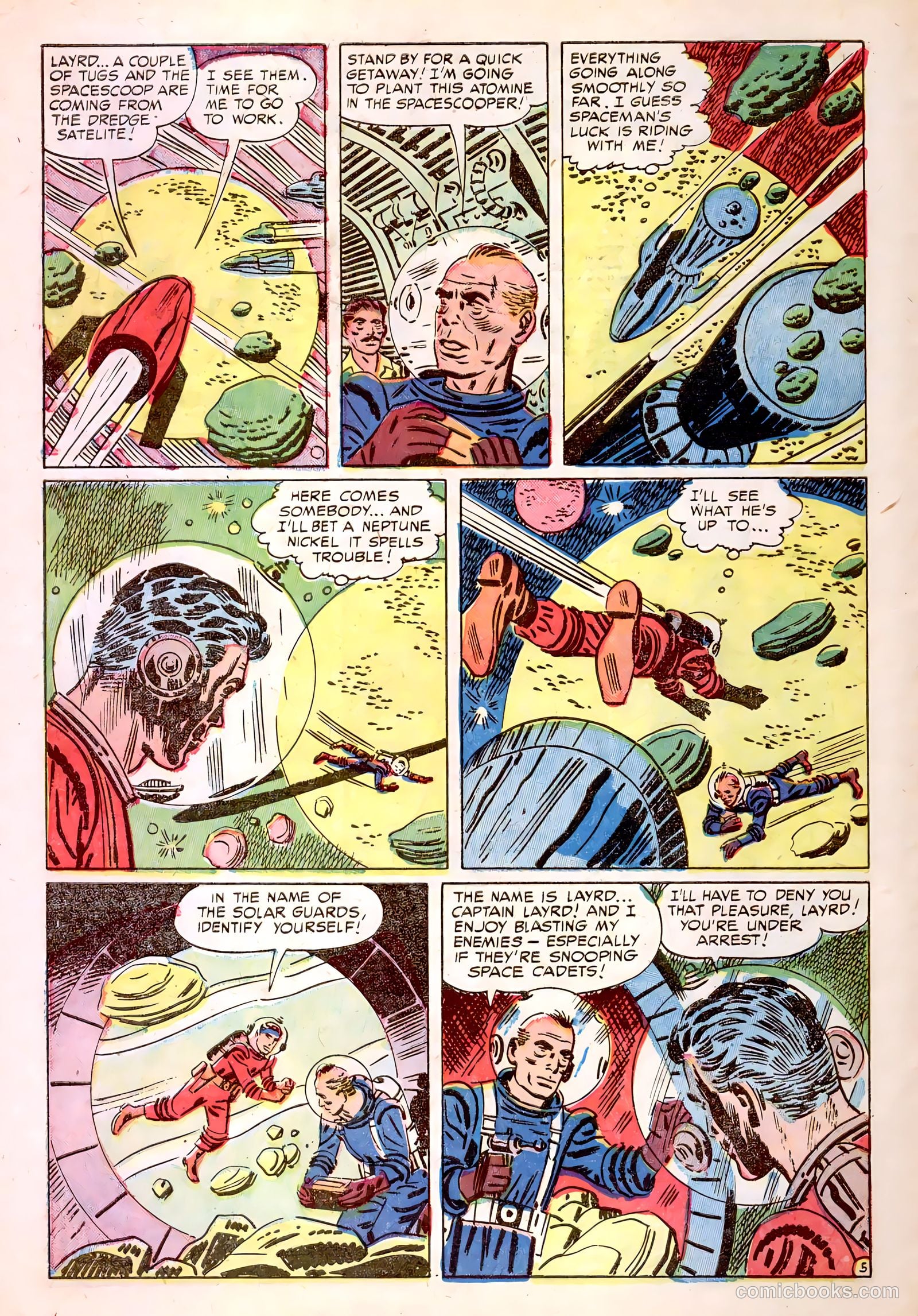 Tom Corbett Space Cadet #1 (1953) — page 30 of 35
