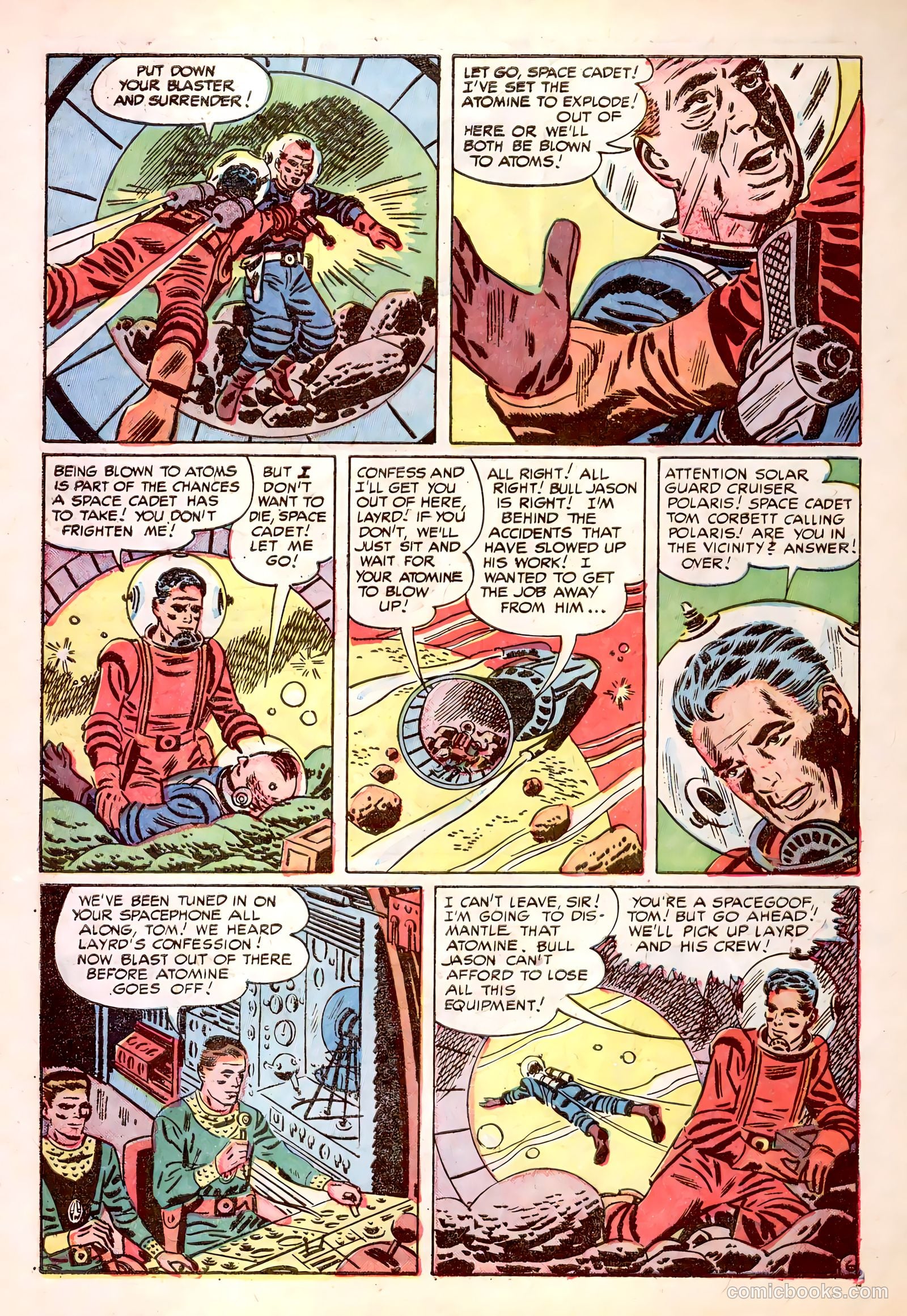 Tom Corbett Space Cadet #1 (1953) — page 31 of 35