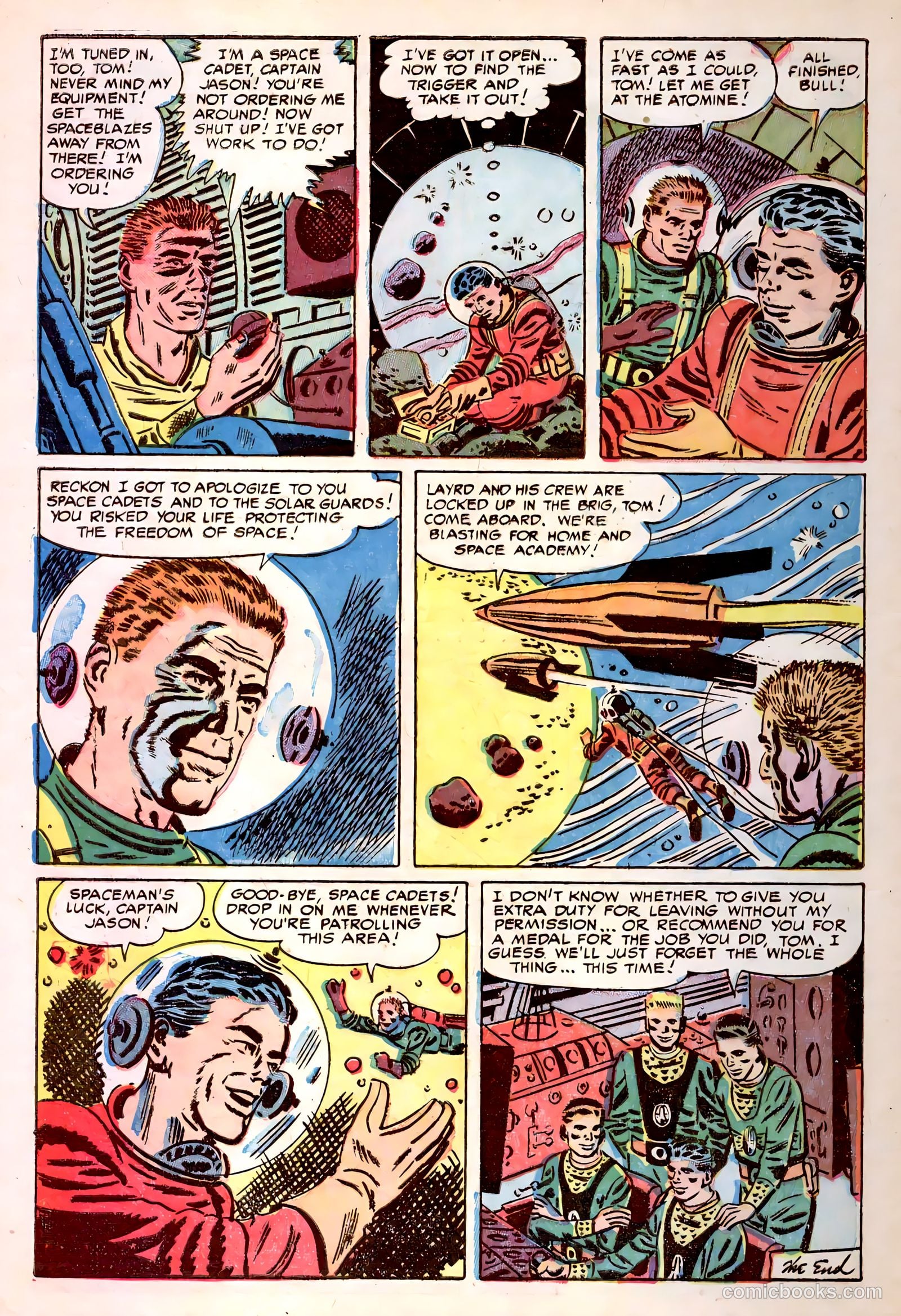 Tom Corbett Space Cadet #1 (1953) — page 32 of 35