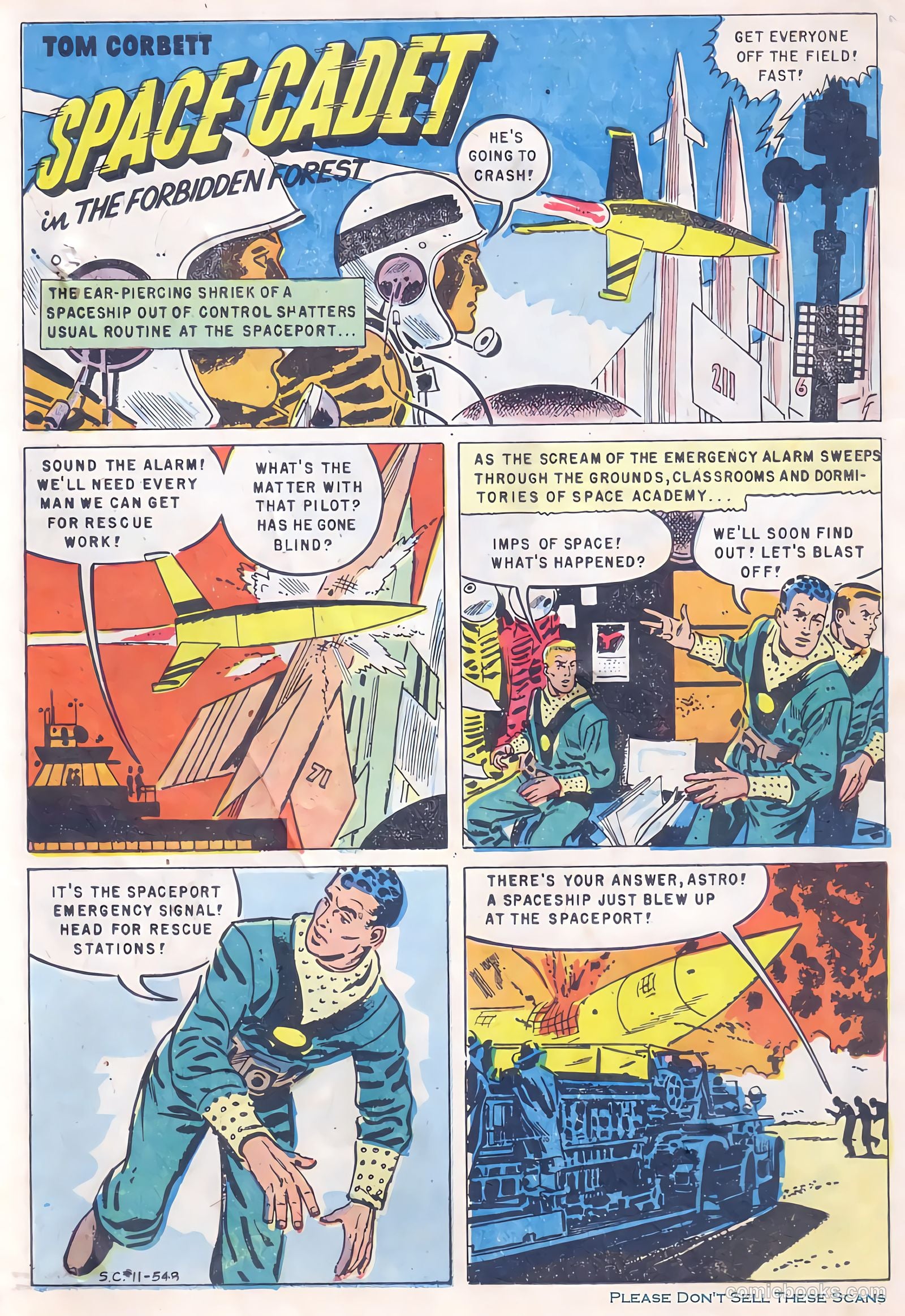 Tom Corbett Space Cadet #11 (1954) — page 3 of 35