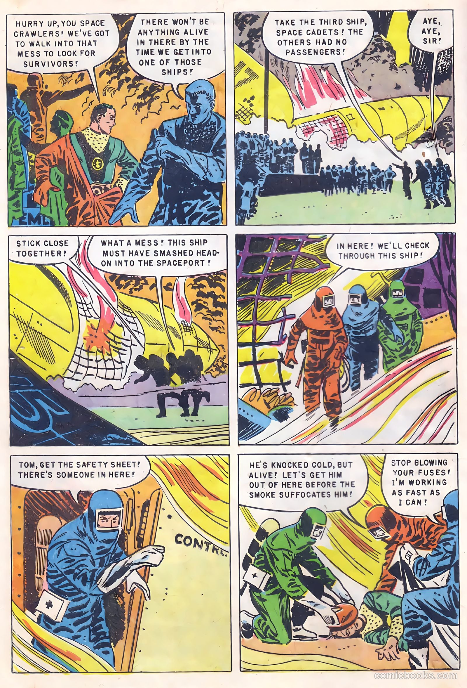 Tom Corbett Space Cadet #11 (1954) — page 4 of 35