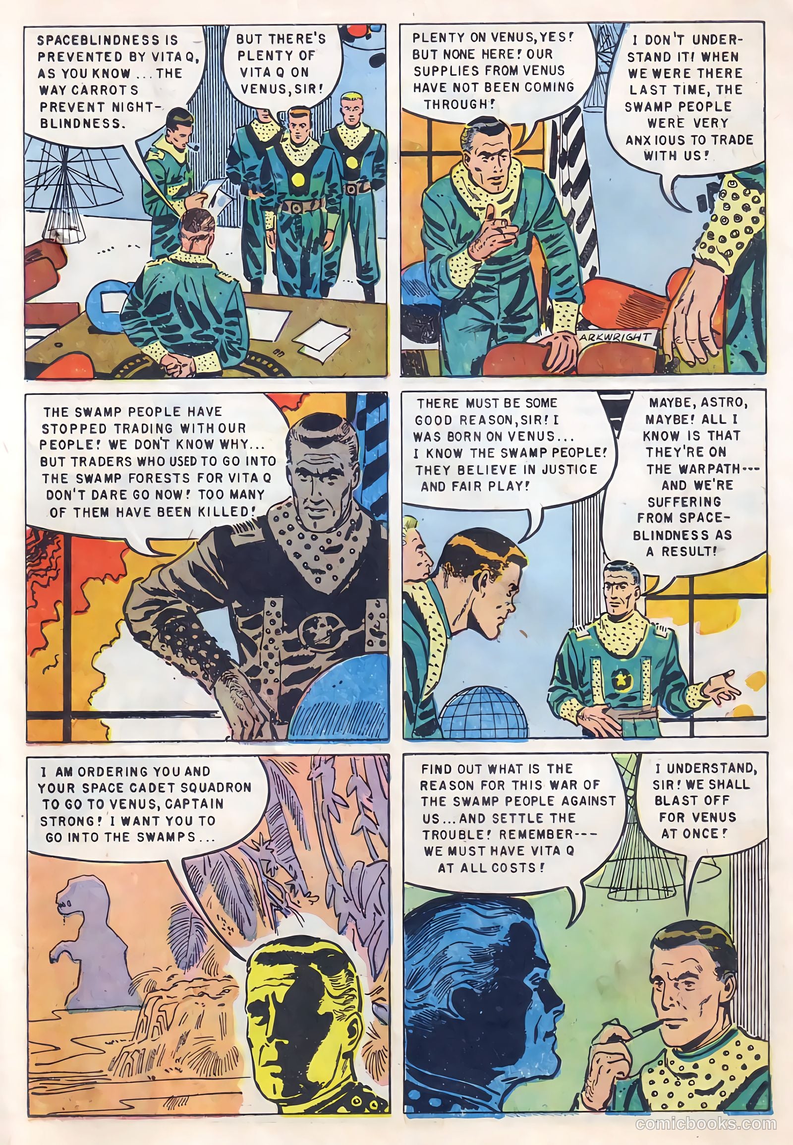 Tom Corbett Space Cadet #11 (1954) — page 7 of 35