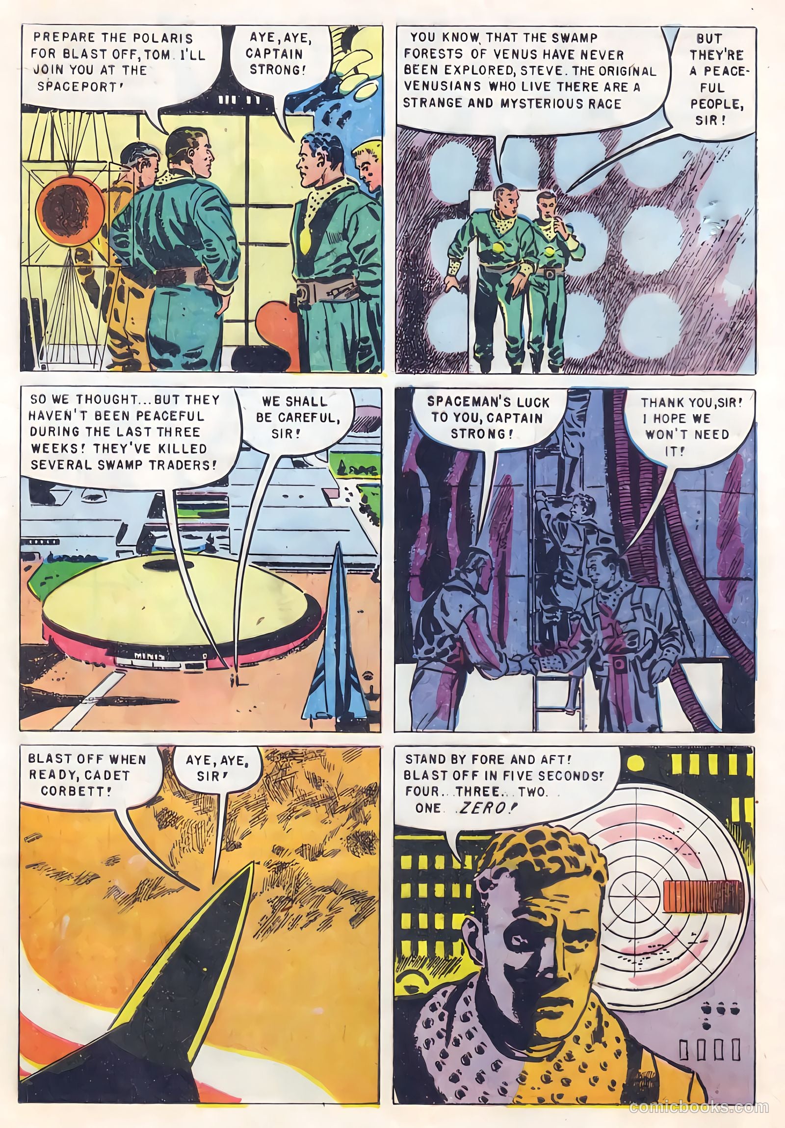Tom Corbett Space Cadet #11 (1954) — page 8 of 35