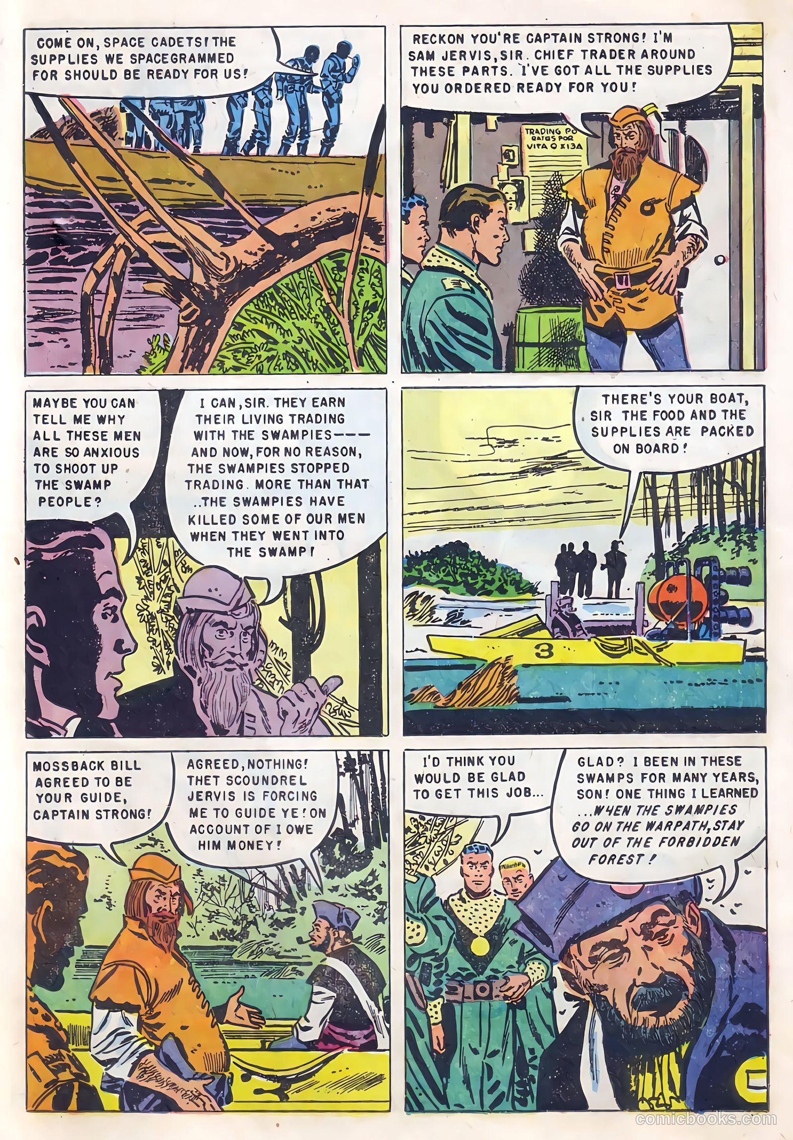 Tom Corbett Space Cadet #11 (1954) — page 11 of 35