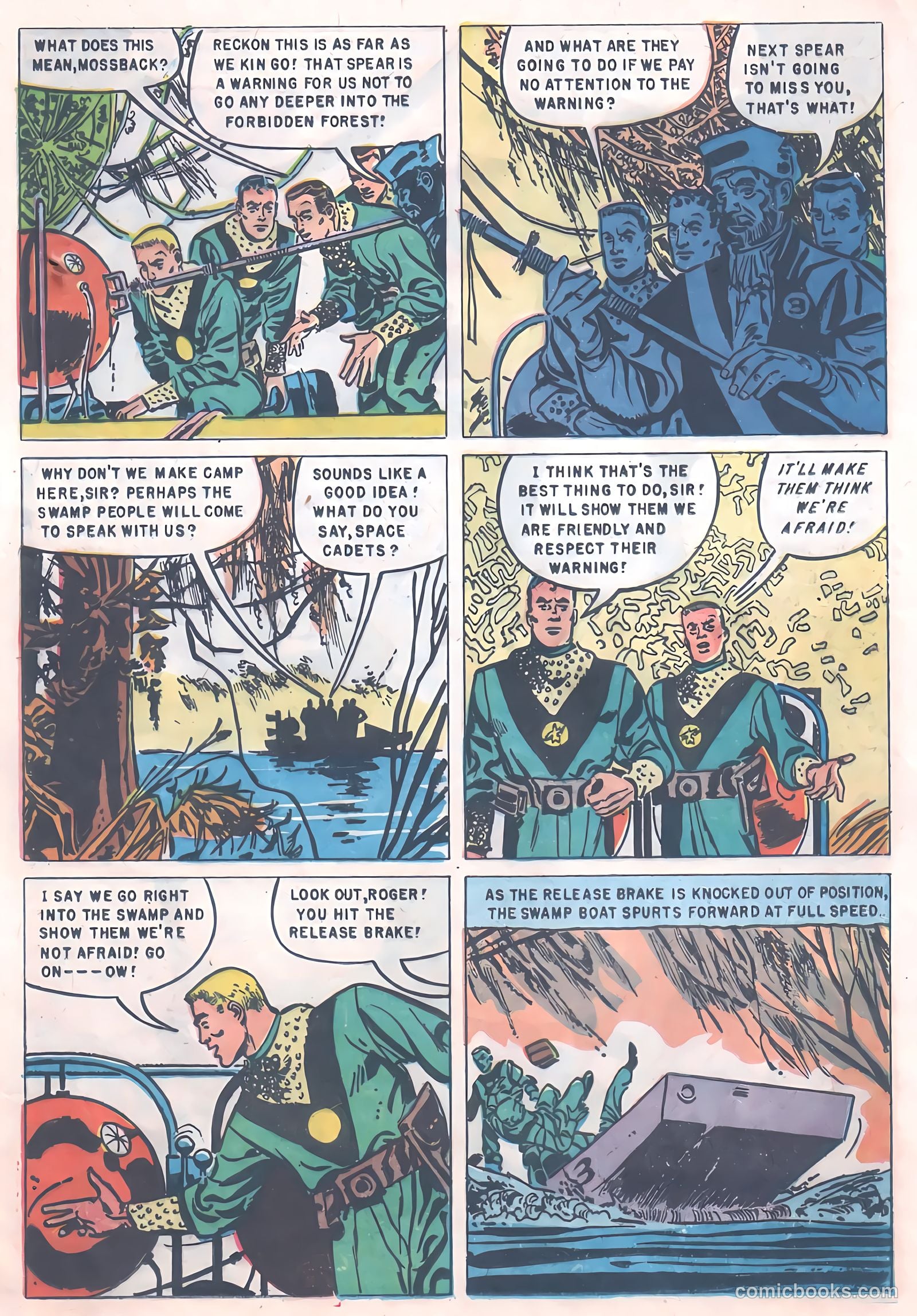 Tom Corbett Space Cadet #11 (1954) — page 13 of 35