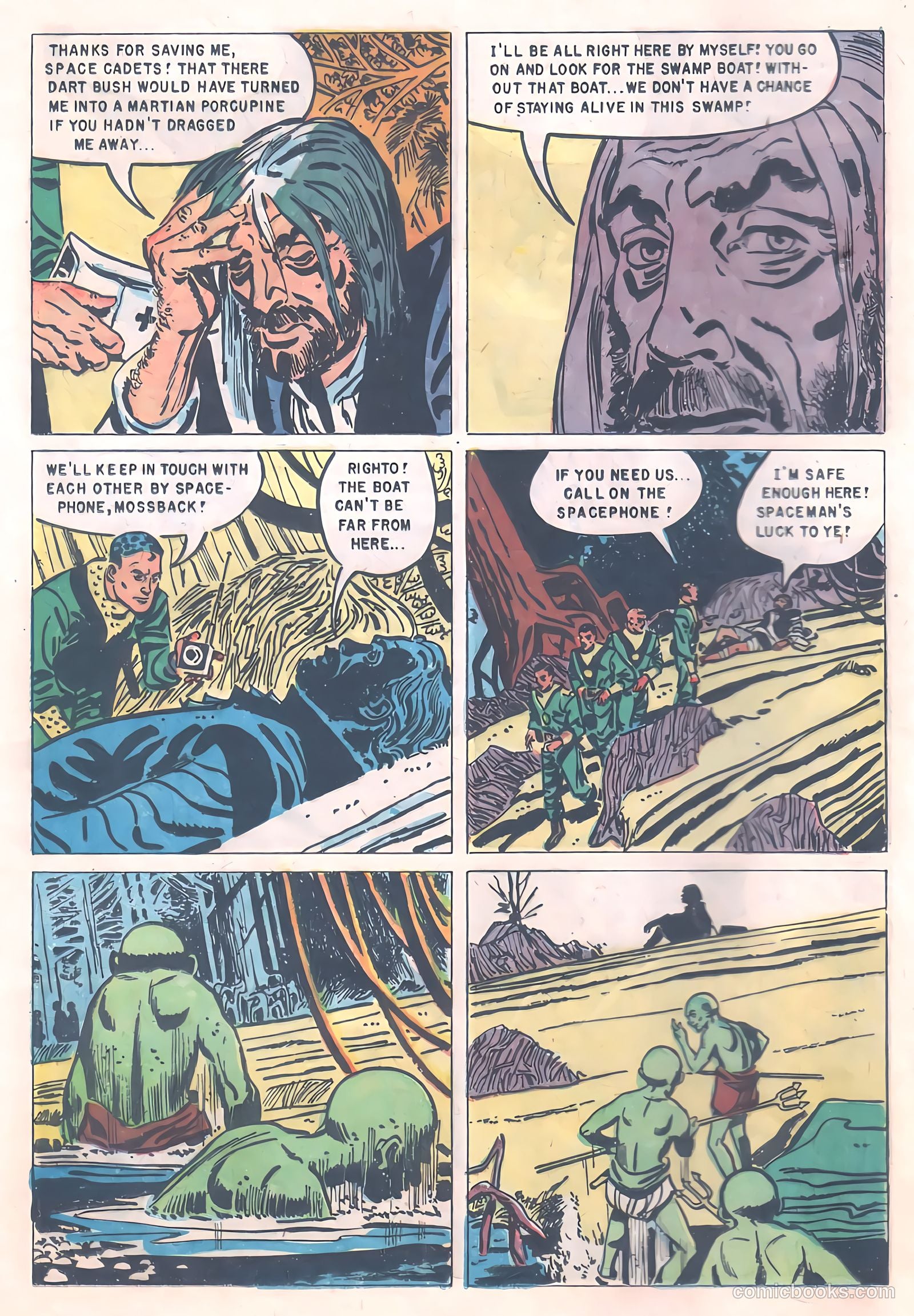 Tom Corbett Space Cadet #11 (1954) — page 16 of 35