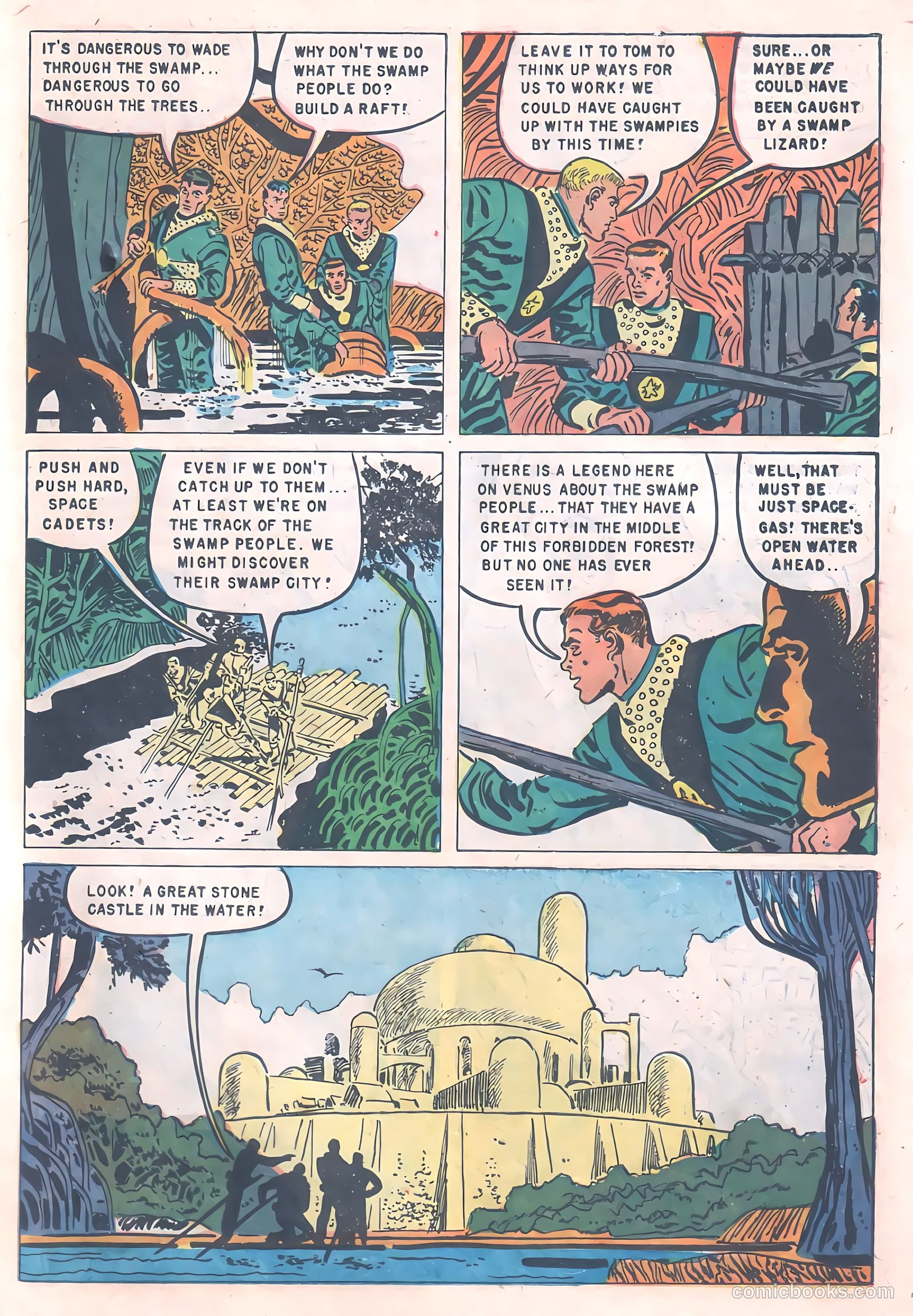 Tom Corbett Space Cadet #11 (1954) — page 22 of 35