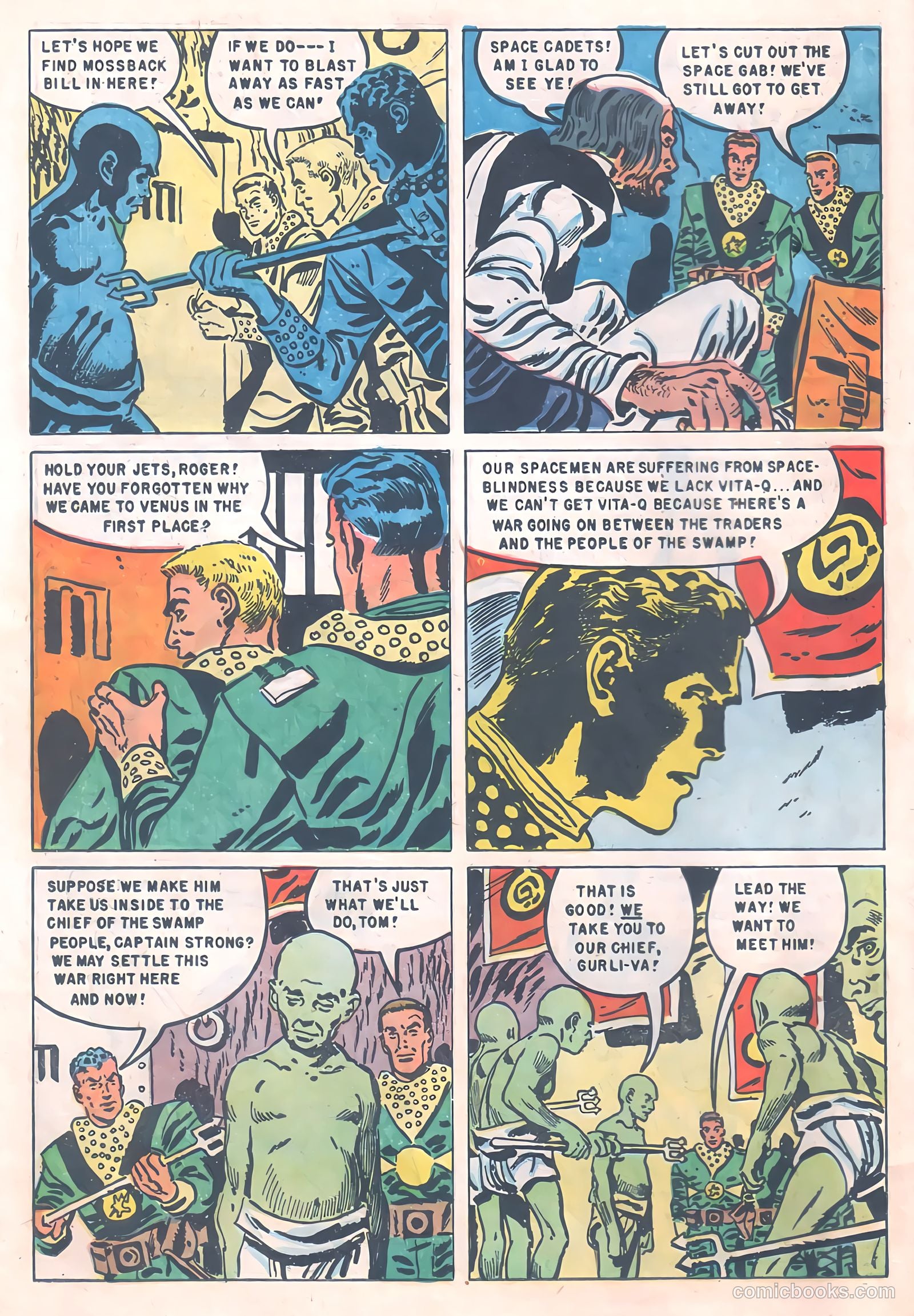 Tom Corbett Space Cadet #11 (1954) — page 25 of 35