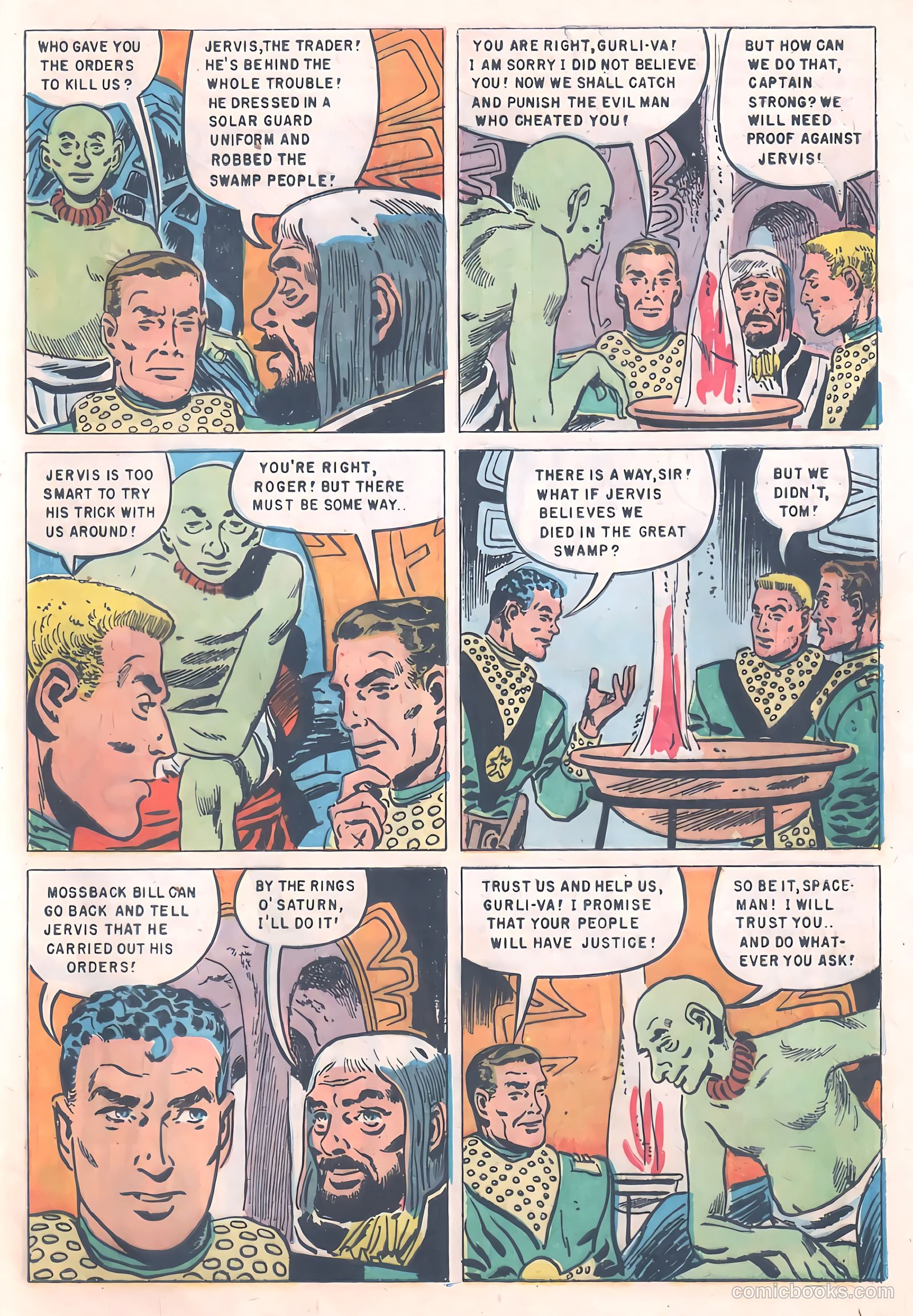 Tom Corbett Space Cadet #11 (1954) — page 28 of 35