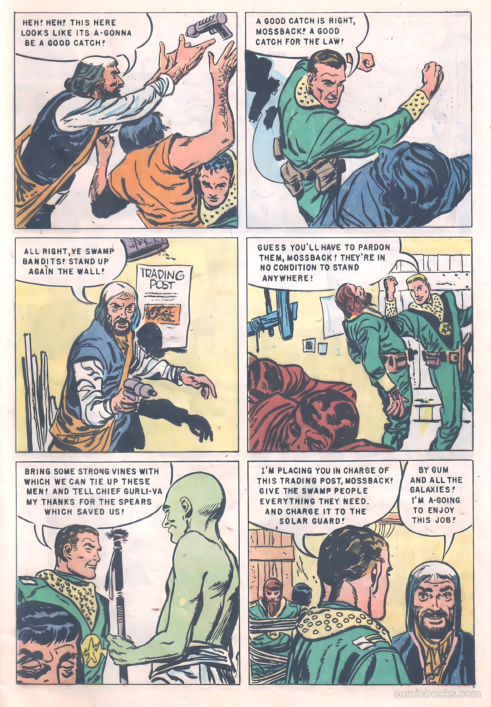 Tom Corbett Space Cadet #11 (1954) — page 32 of 35