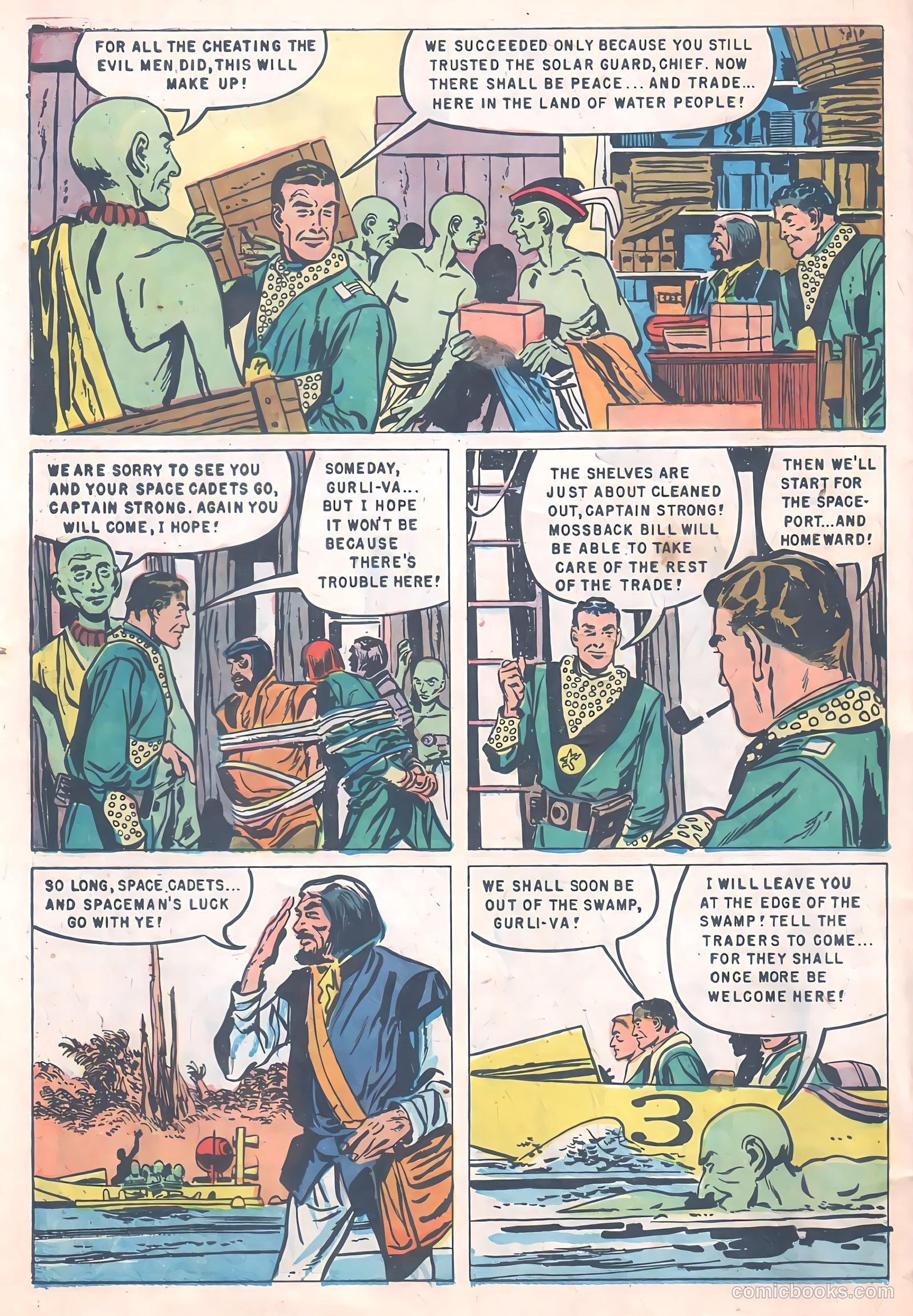 Tom Corbett Space Cadet #11 (1954) — page 33 of 35