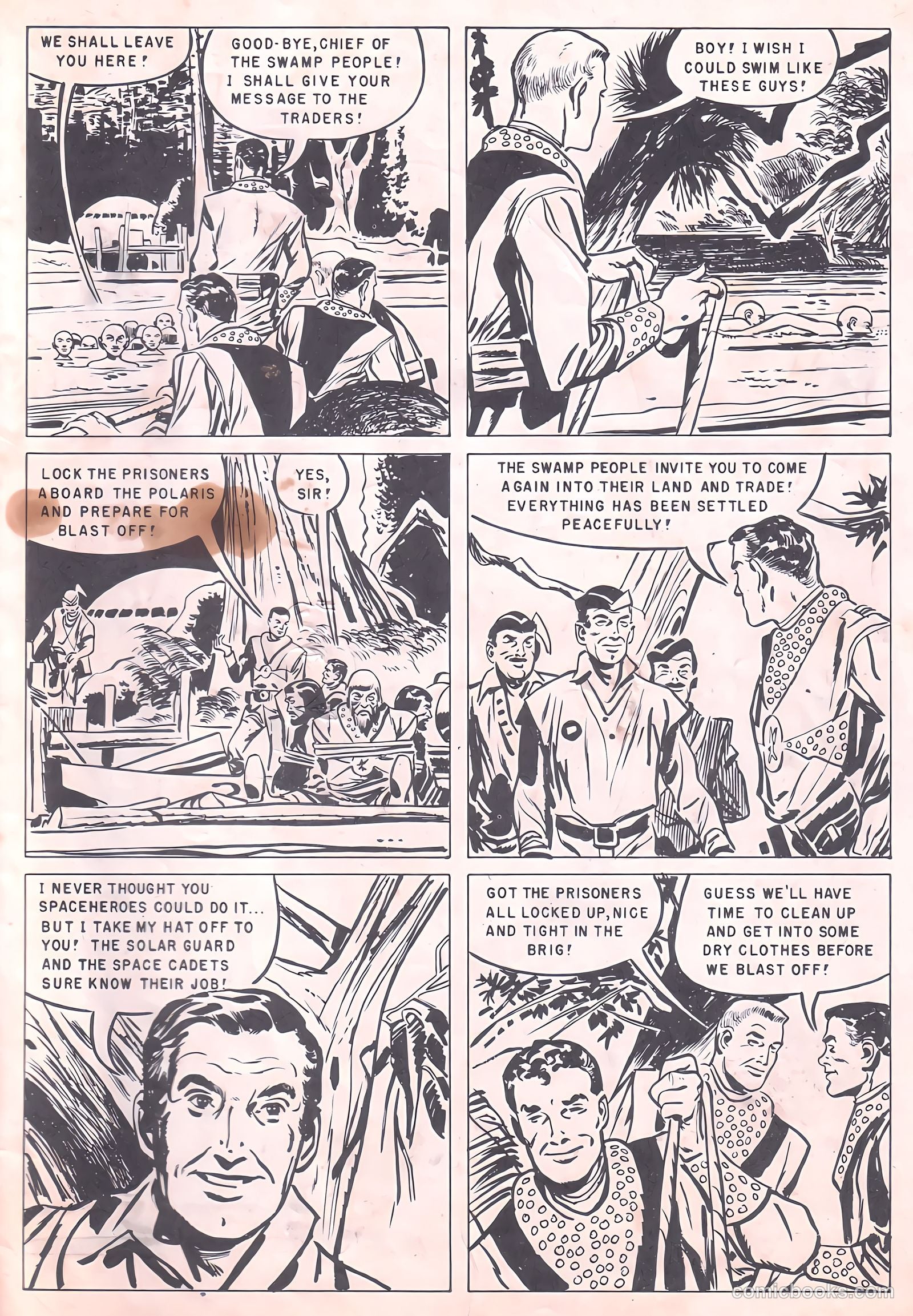Tom Corbett Space Cadet #11 (1954) — page 34 of 35