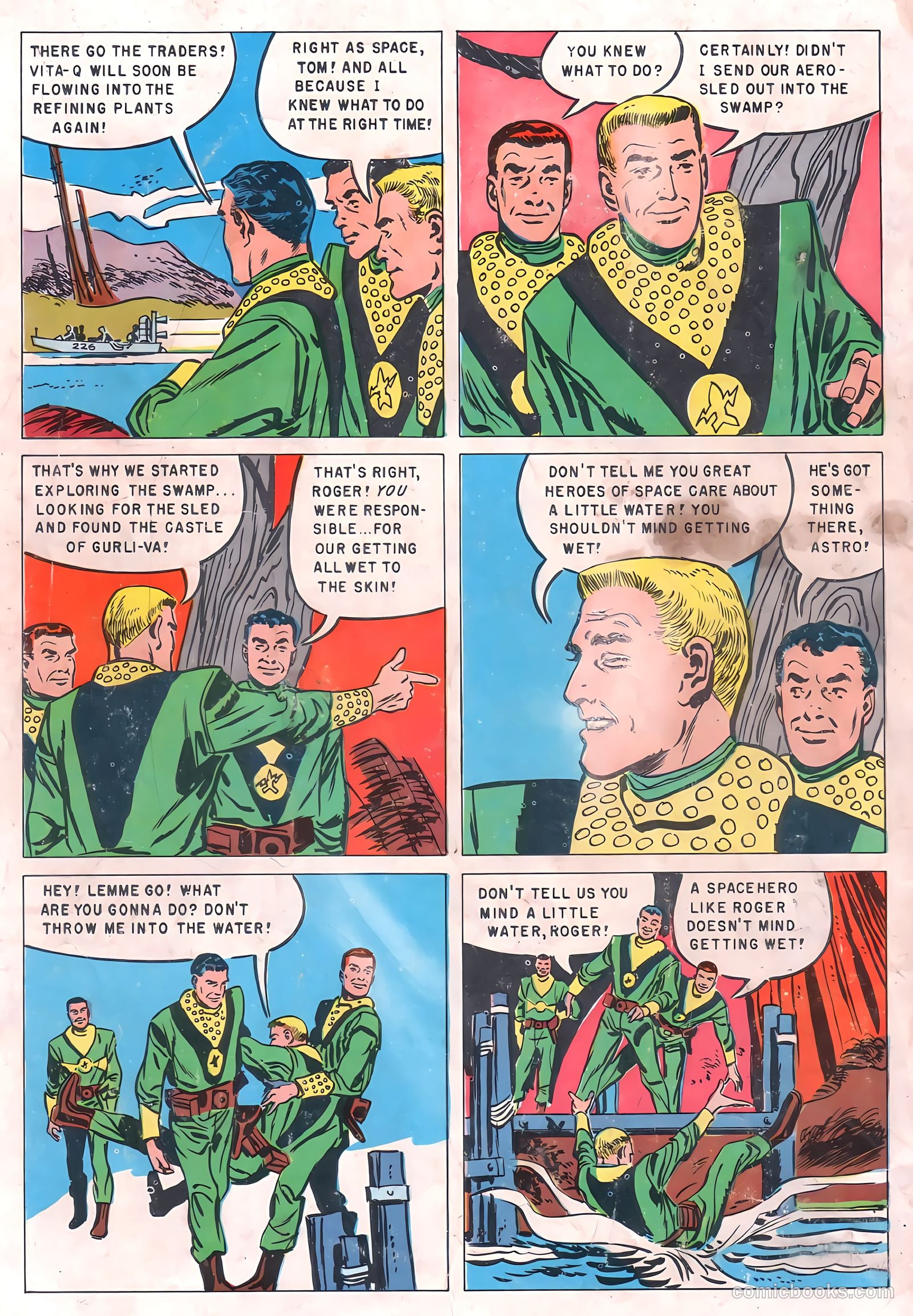 Tom Corbett Space Cadet #11 (1954) — page 35 of 35