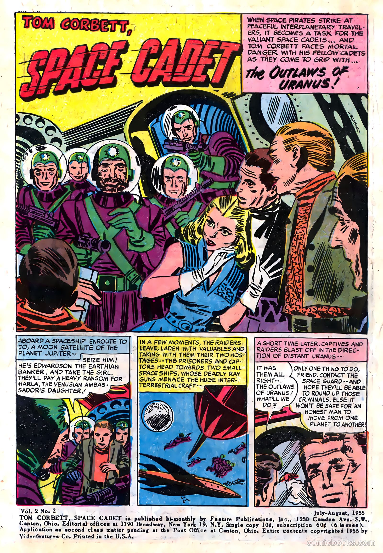 Tom Corbett Space Cadet #2 (1955) — page 3 of 36