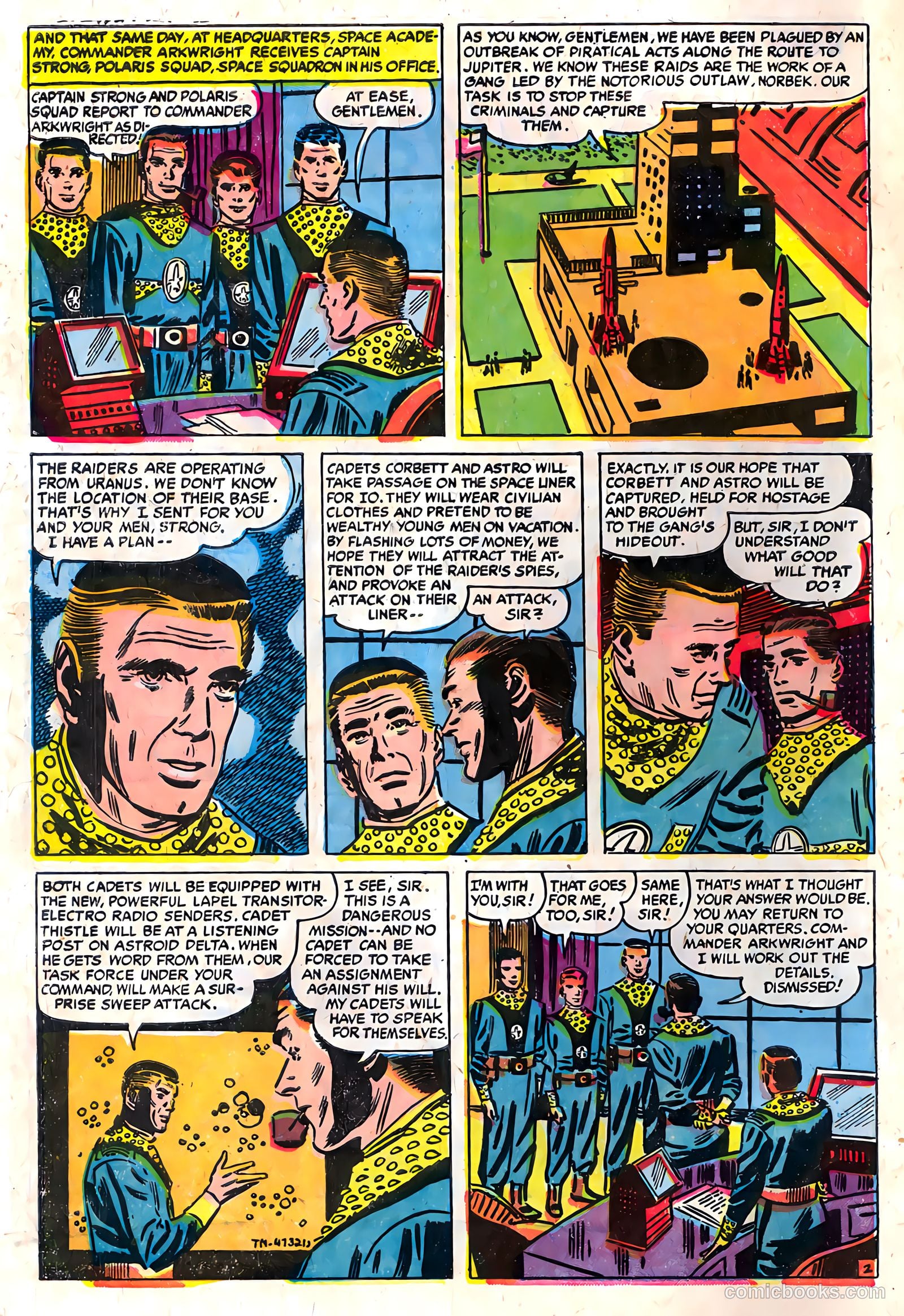 Tom Corbett Space Cadet #2 (1955) — page 4 of 36