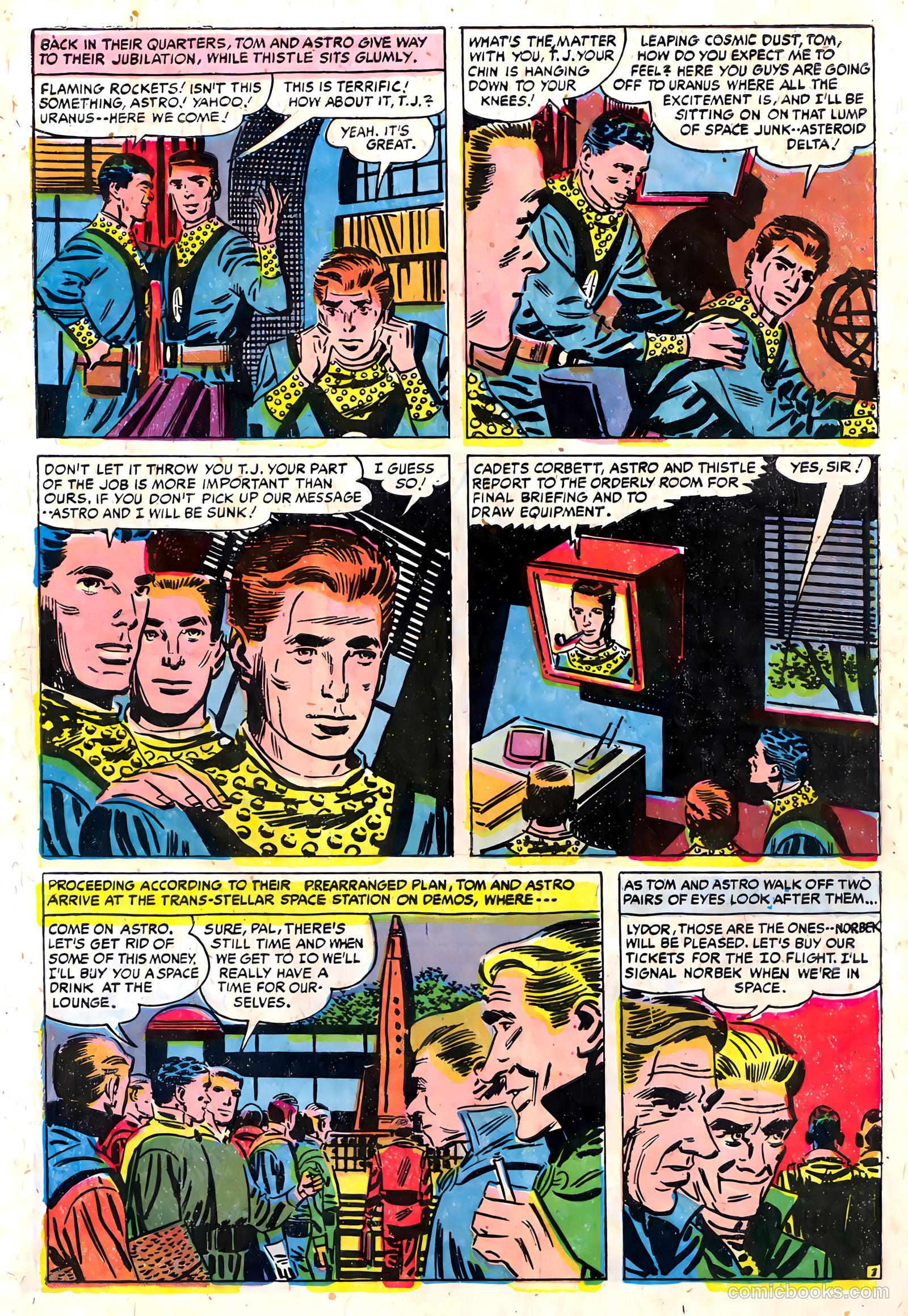 Tom Corbett Space Cadet #2 (1955) — page 5 of 36