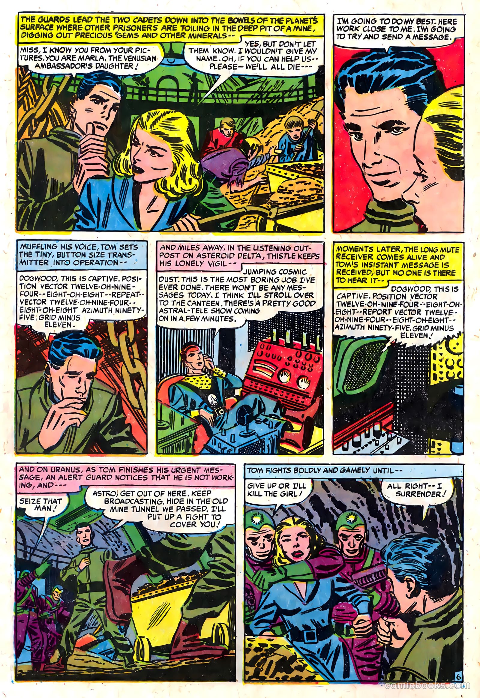 Tom Corbett Space Cadet #2 (1955) — page 8 of 36