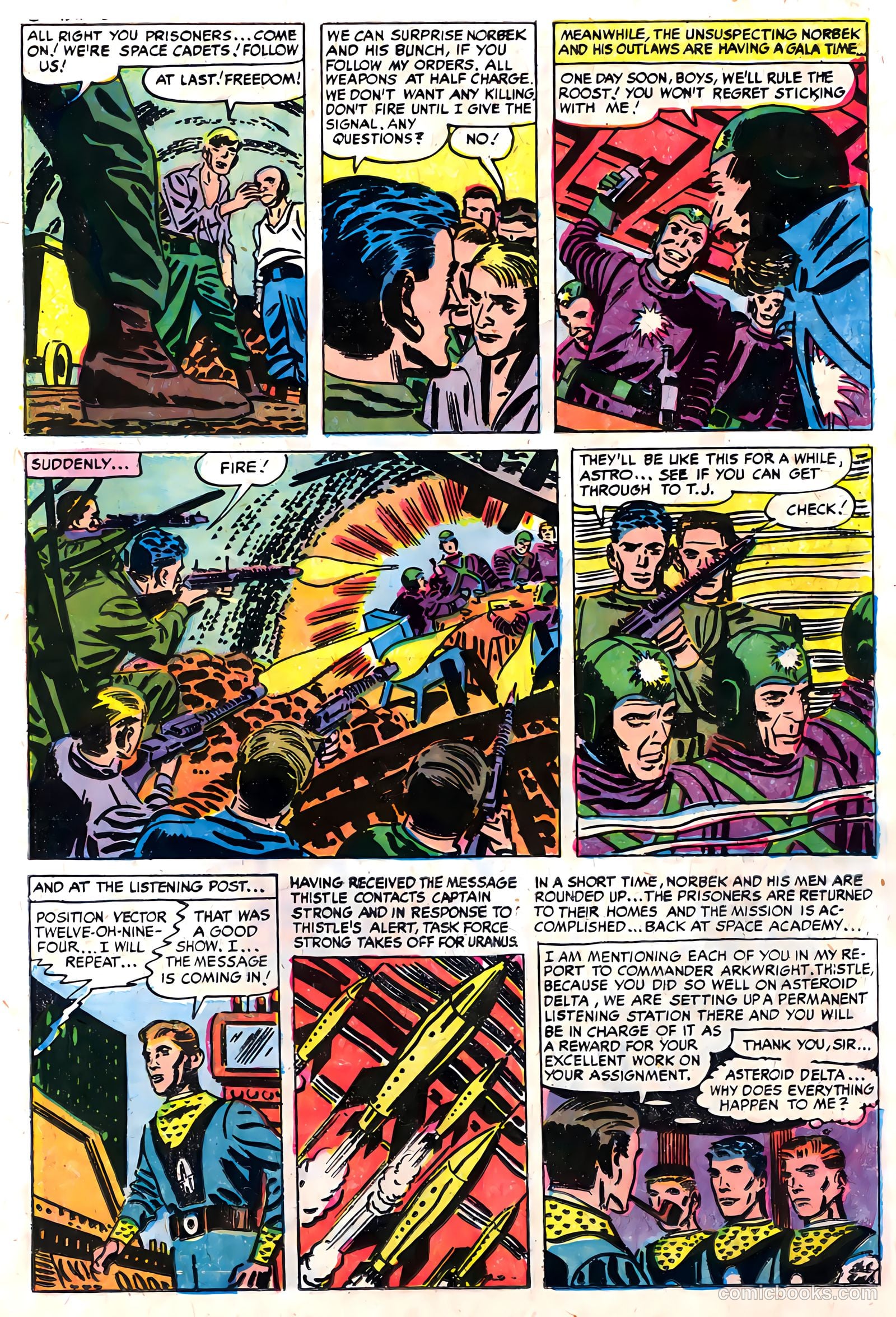 Tom Corbett Space Cadet #2 (1955) — page 11 of 36