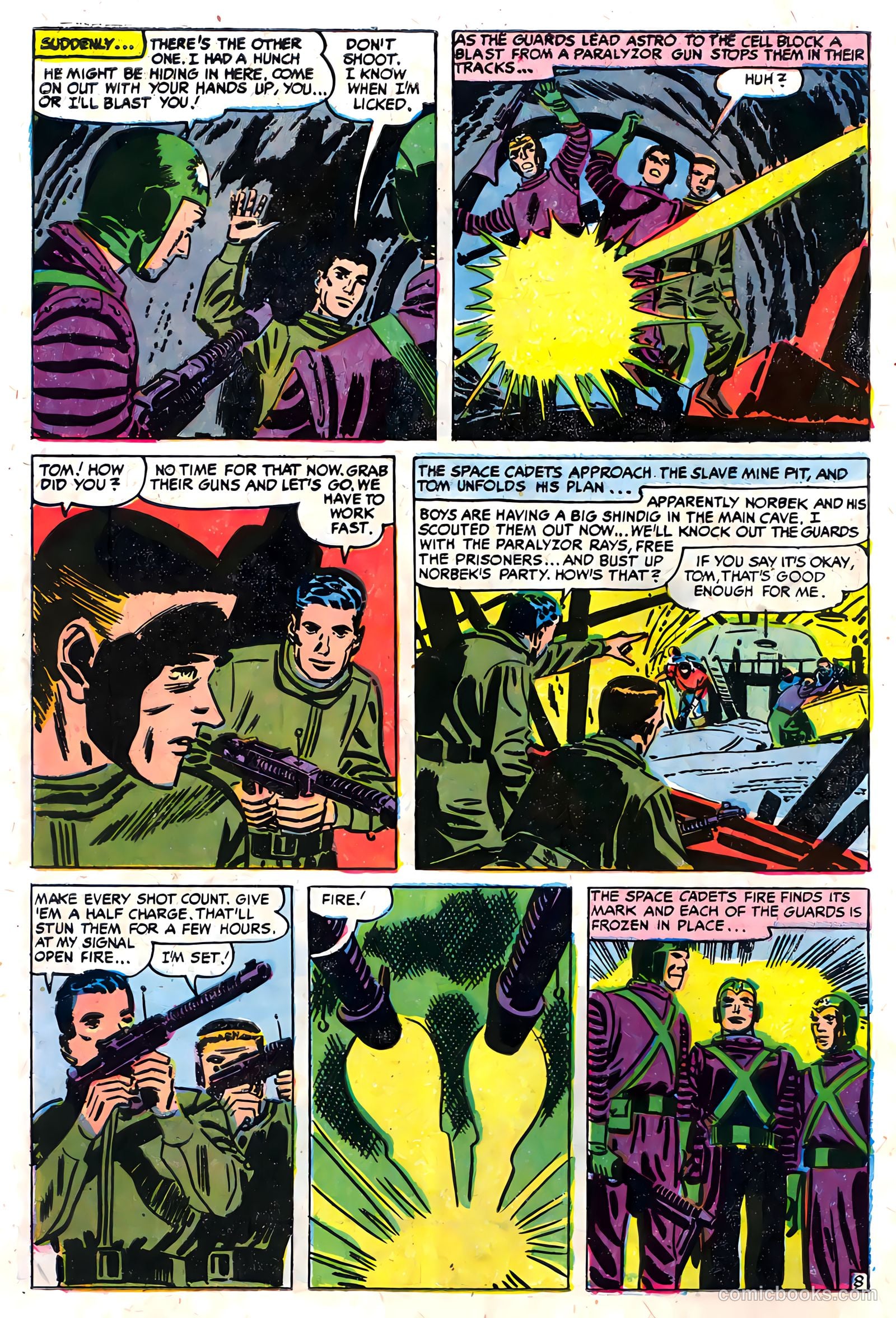 Tom Corbett, Space Cadet #2 (1955) — page 10 of 36