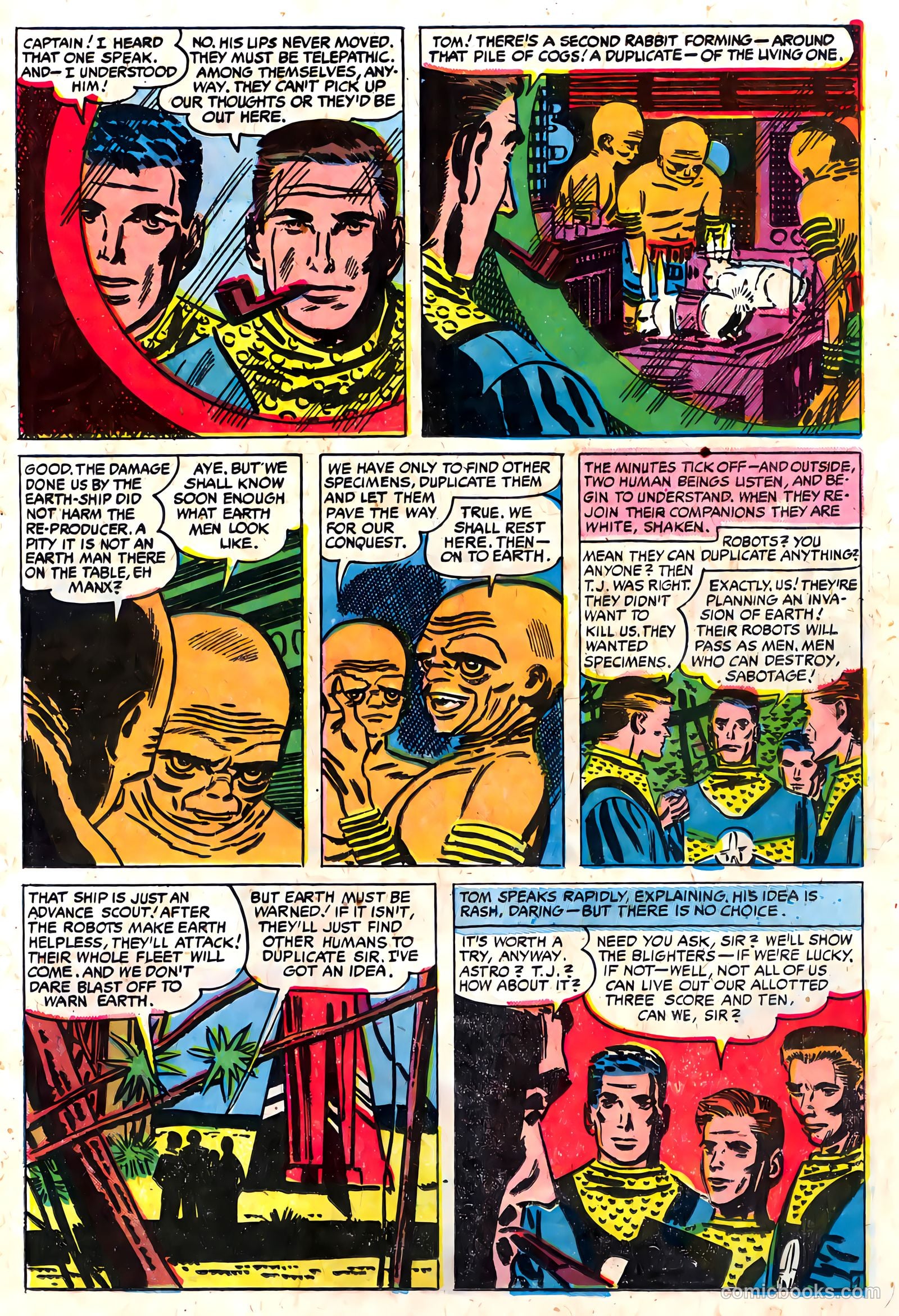 Tom Corbett, Space Cadet #2 (1955) — page 17 of 36