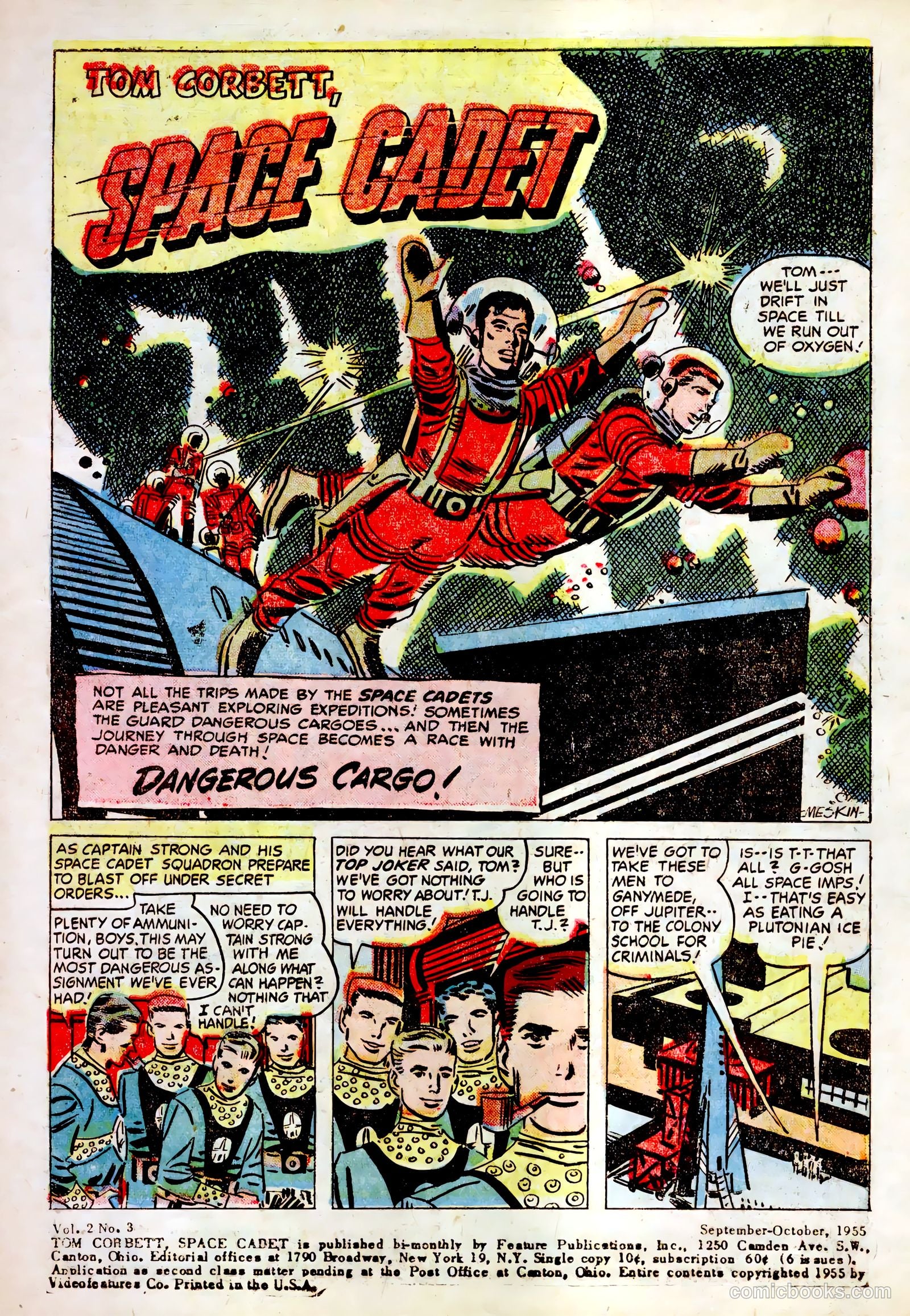 Tom Corbett, Space Cadet #3 (1955) — page 3 of 36