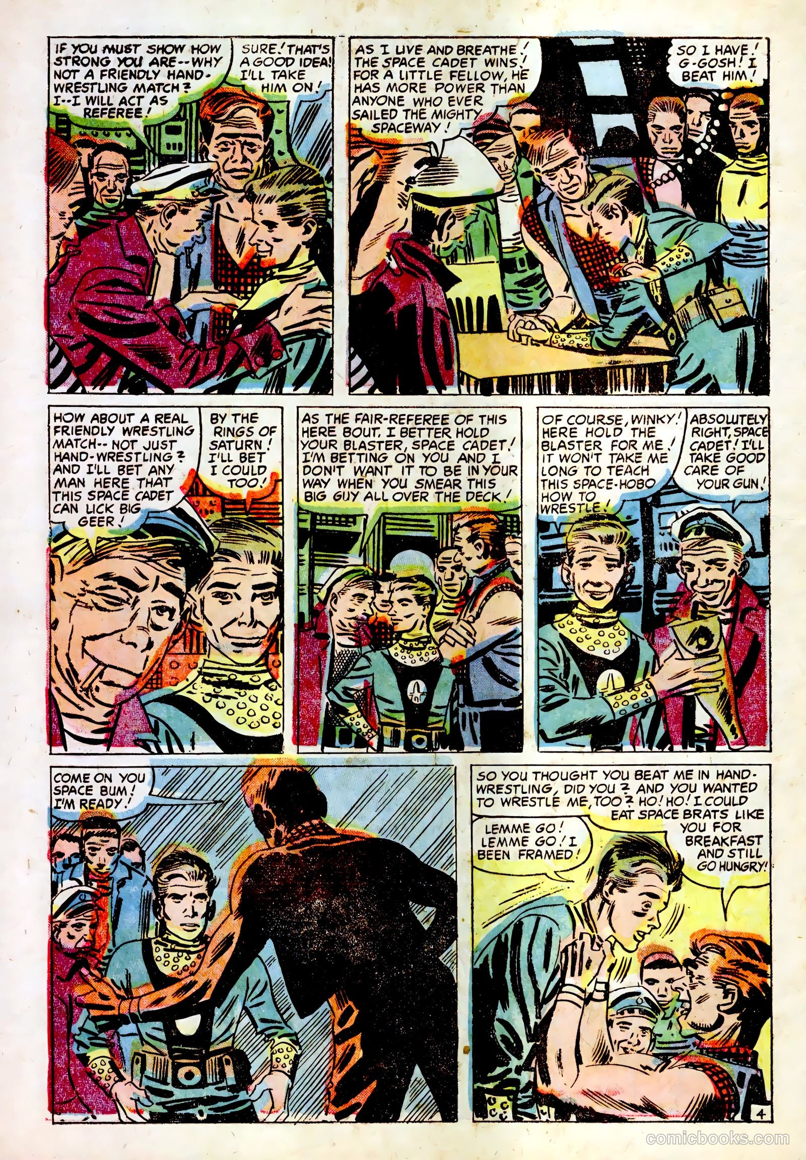 Tom Corbett, Space Cadet #3 (1955) — page 6 of 36