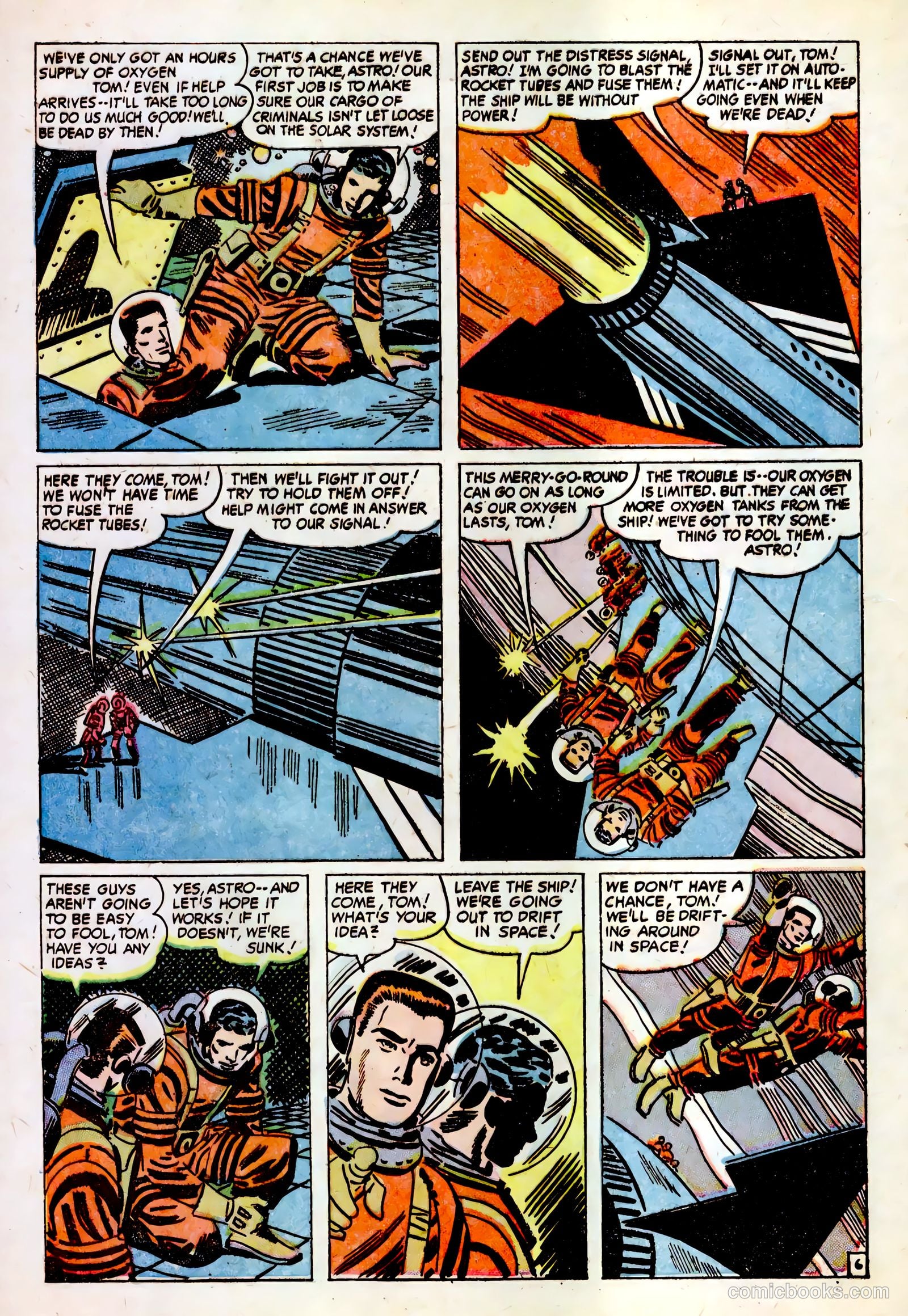 Tom Corbett, Space Cadet #3 (1955) — page 8 of 36