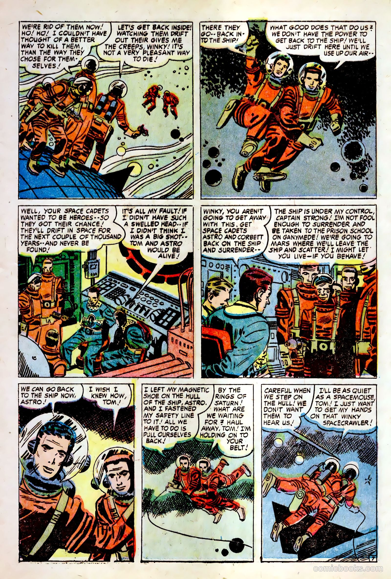 Tom Corbett, Space Cadet #3 (1955) — page 9 of 36