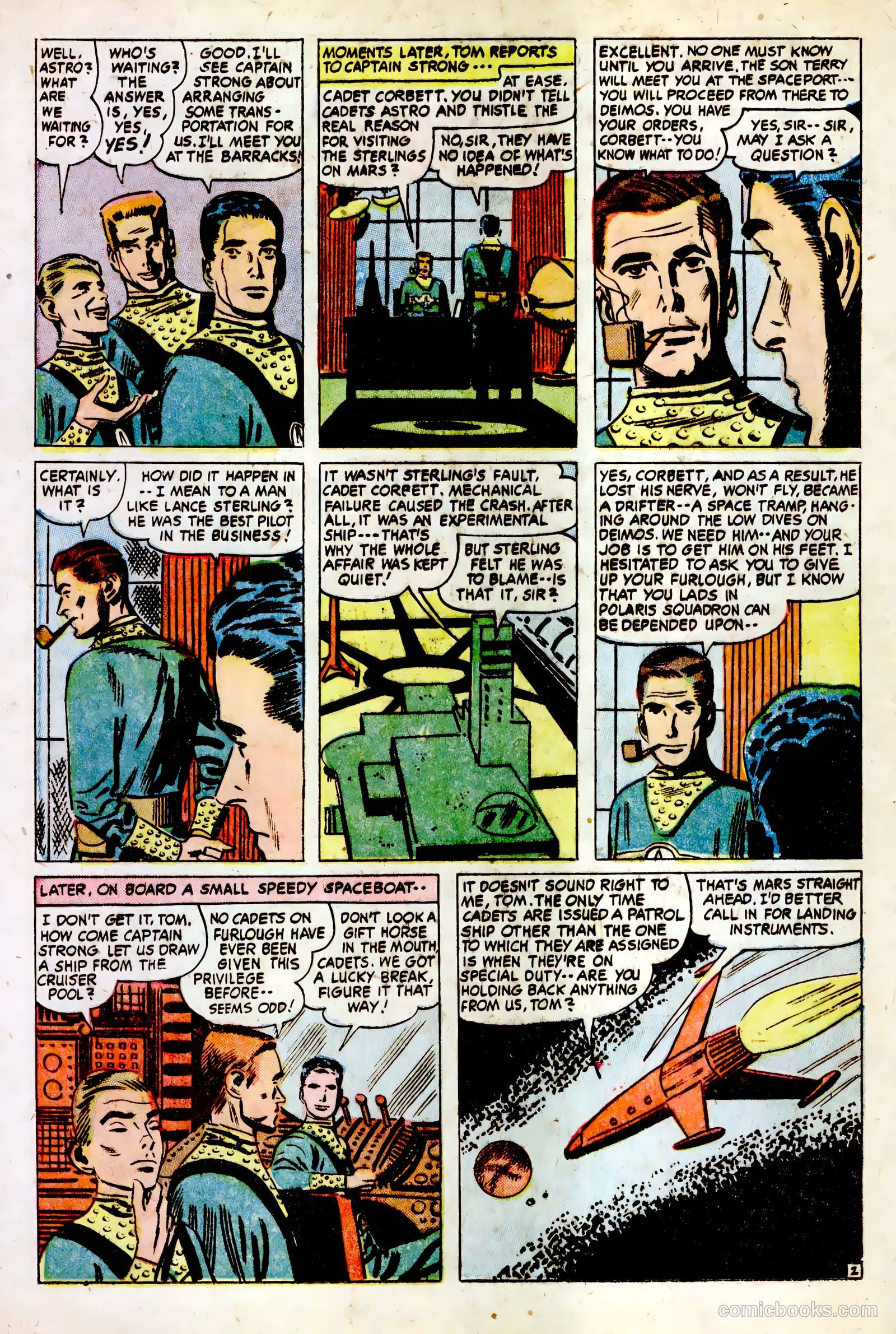 Tom Corbett, Space Cadet #3 (1955) — page 12 of 36